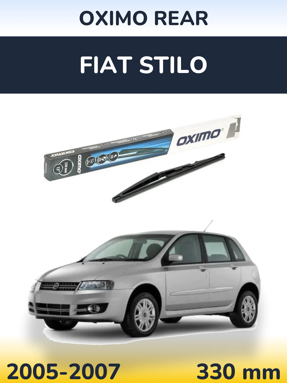 Tylna wycieraczka Oximo Rear 330 mm do Fiat Stilo 2005-2007