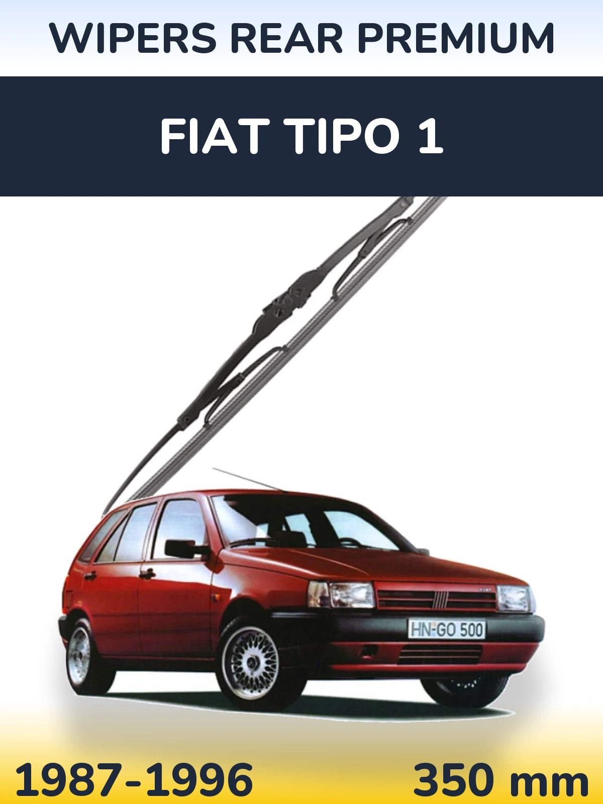 Задний дворник WIPERS REAR PREMIUM 350 мм для Fiat Tipo 1 1987-1996