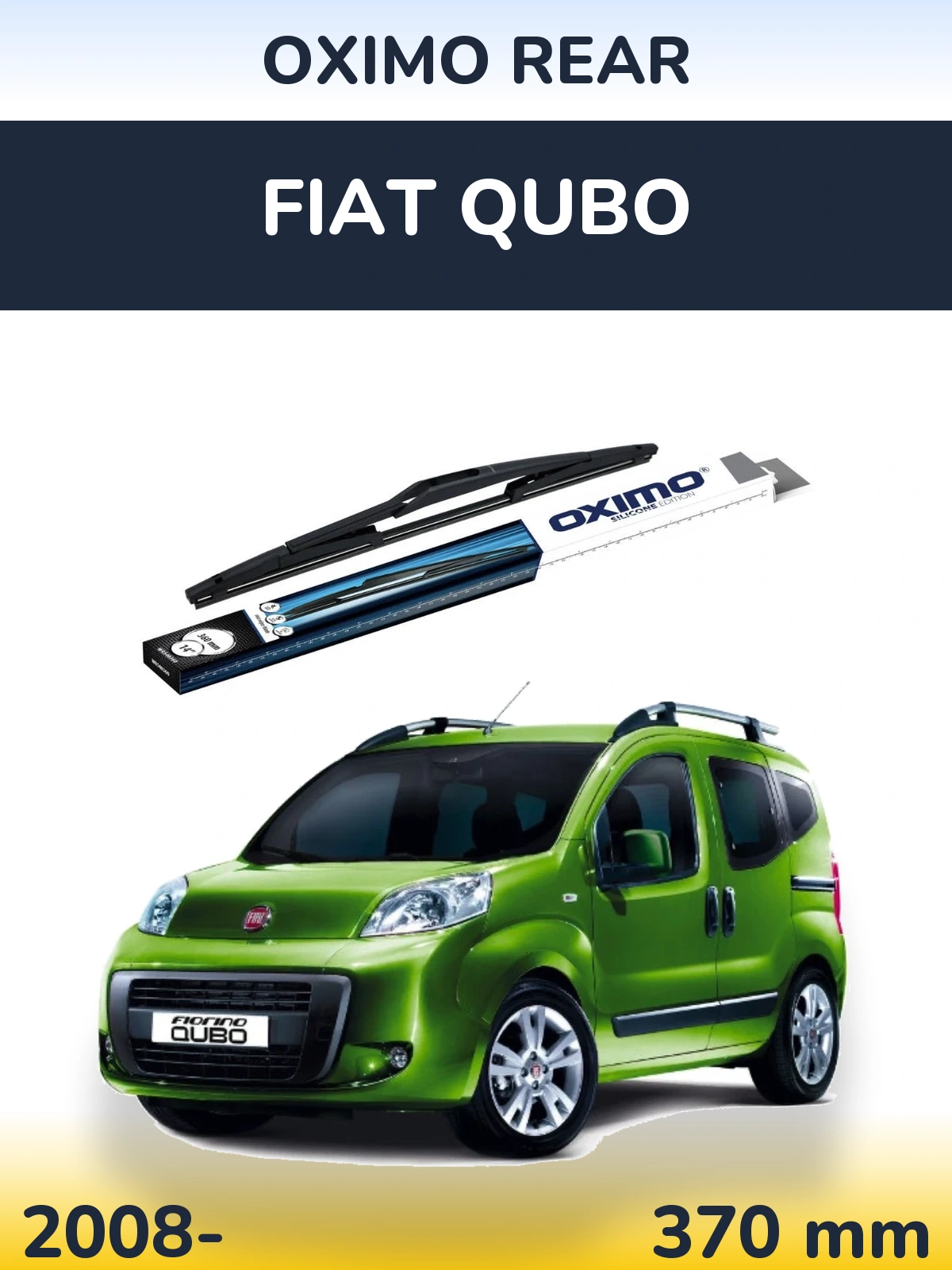 Tylna wycieraczka Oximo Rear 360 mm do Fiat Qubo 2008-2026