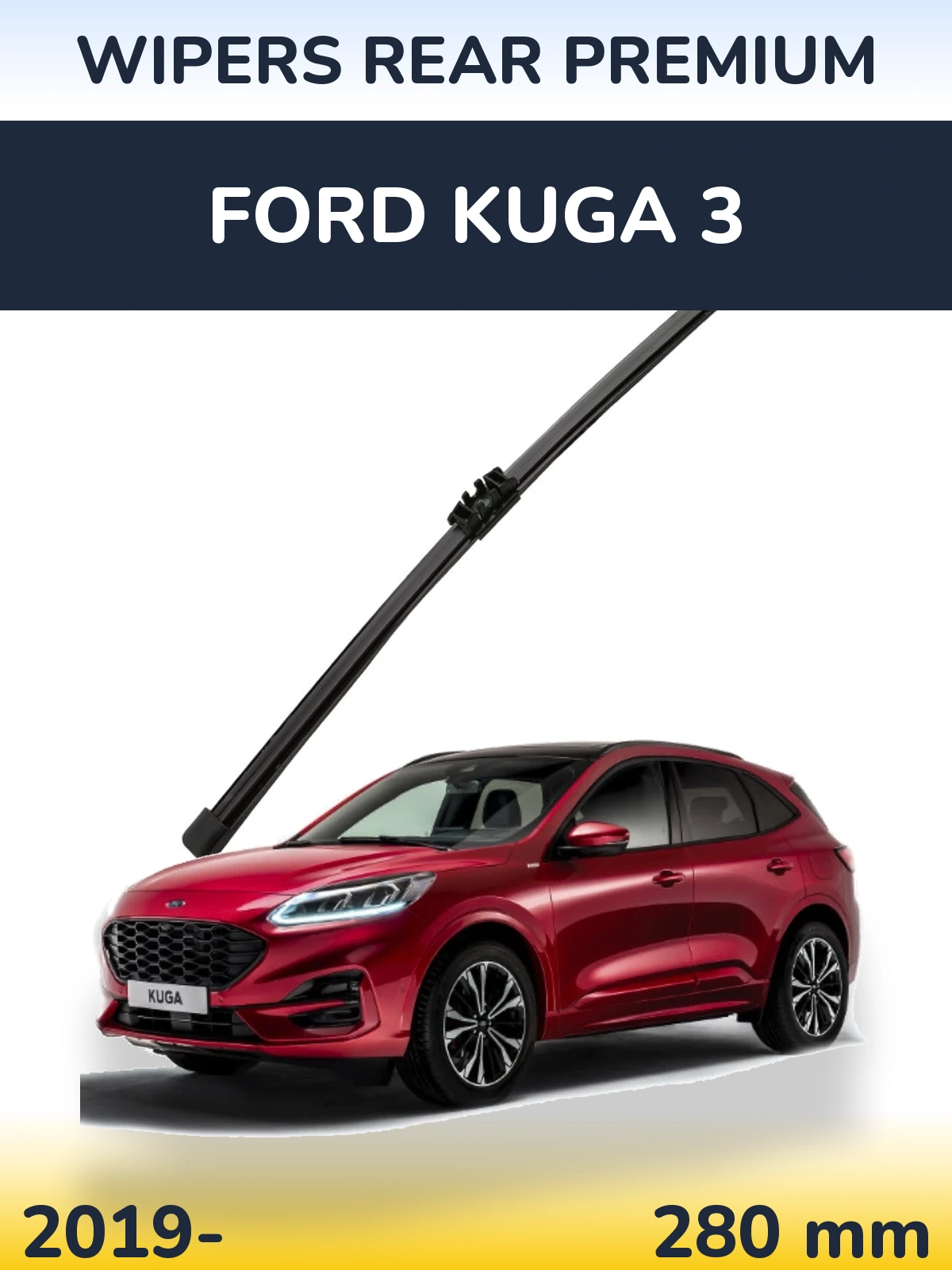 Задний дворник WIPERS REAR PREMIUM 280 мм для Ford Kuga 3 2019-2026