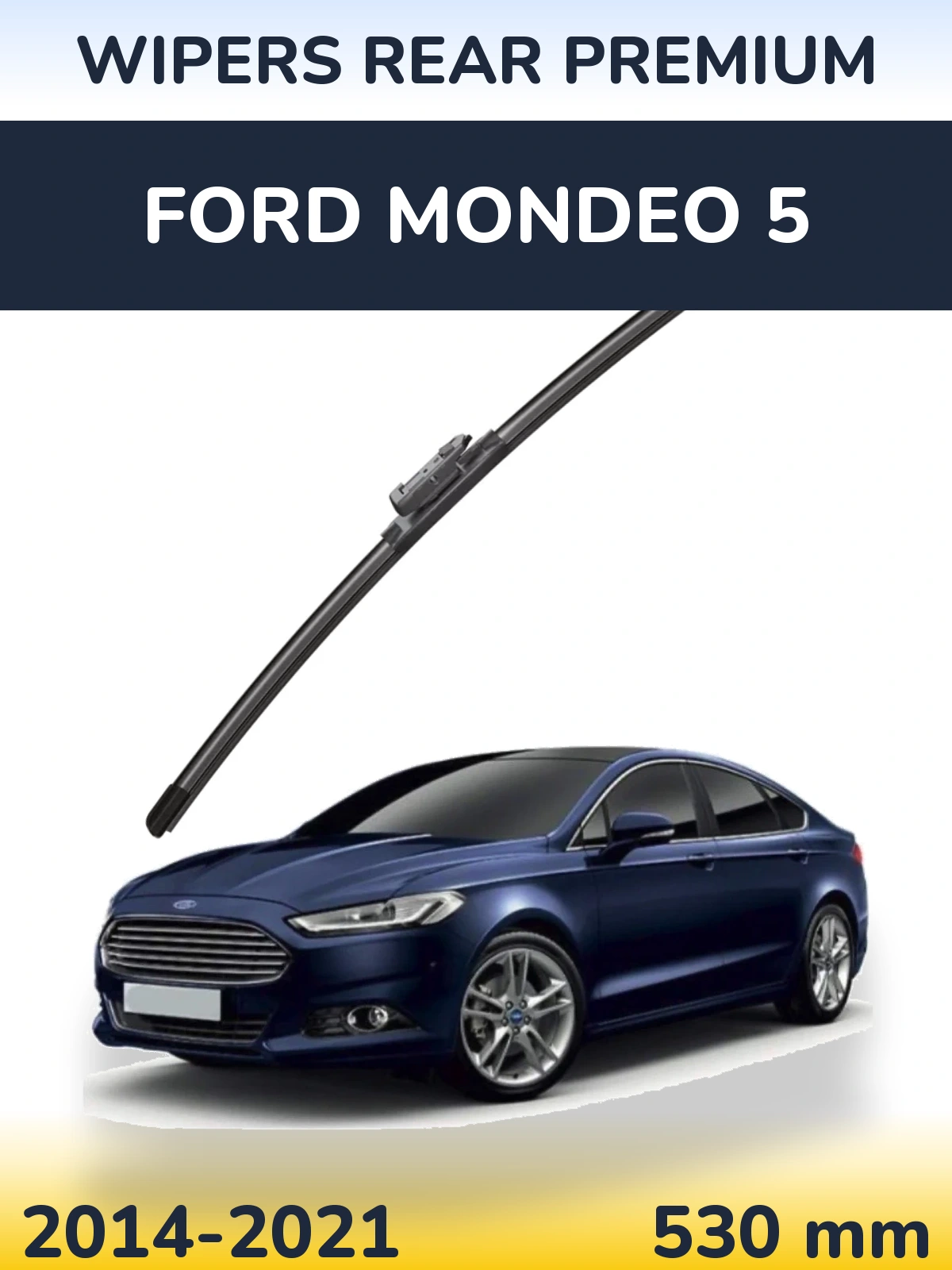 Rear wiper blade WIPERS REAR PREMIUM 500 mm for Ford Mondeo 5 2014-2021