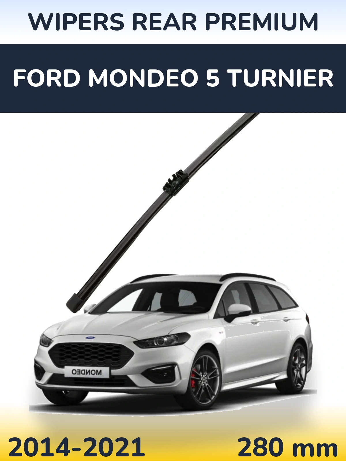 Rear wiper blade WIPERS REAR PREMIUM 280 mm for Ford Mondeo 5 Turnier 2014-2021