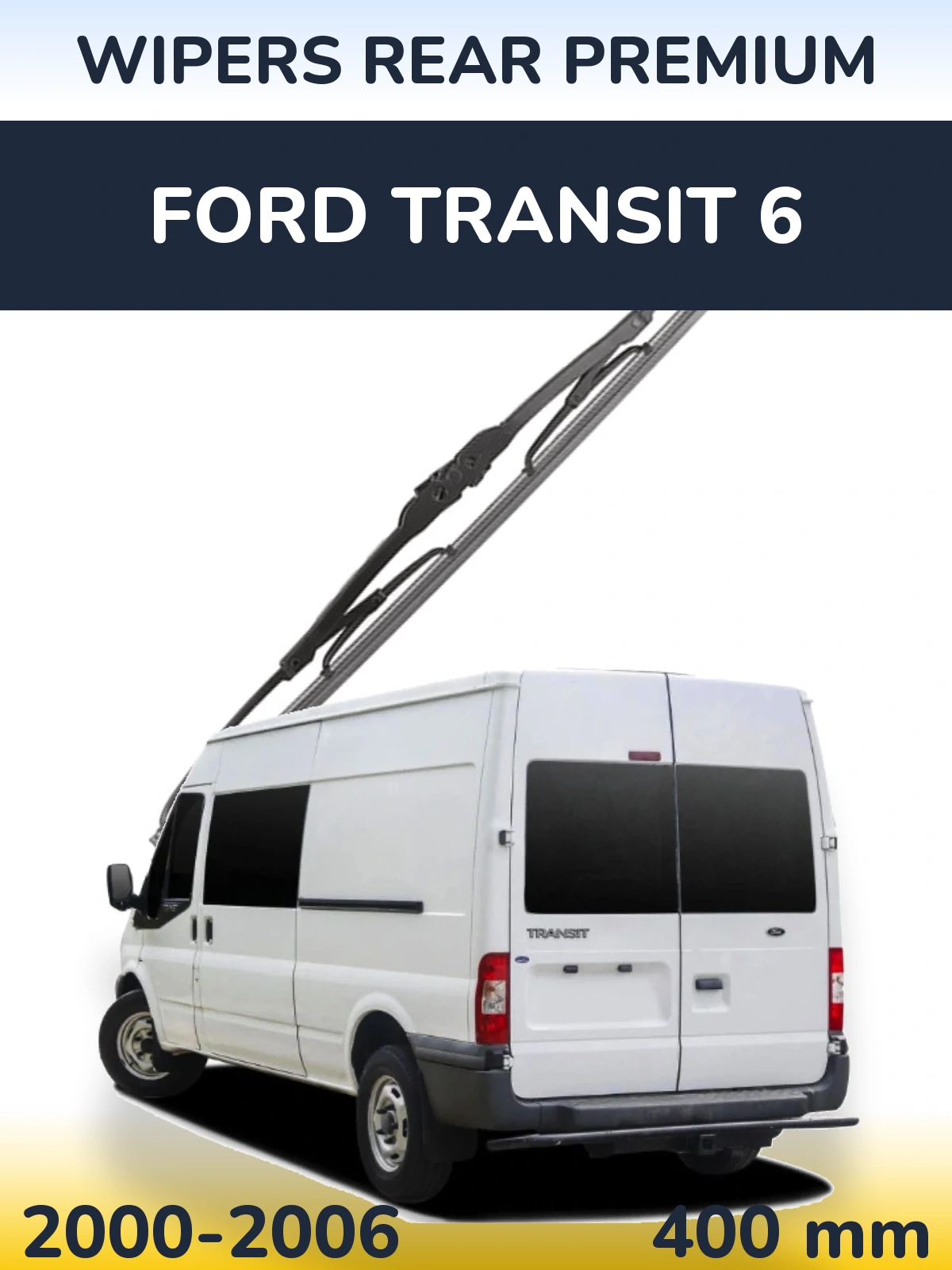 Tylna wycieraczka WIPERS REAR PREMIUM 400 mm do Ford Transit 6 2000-2006