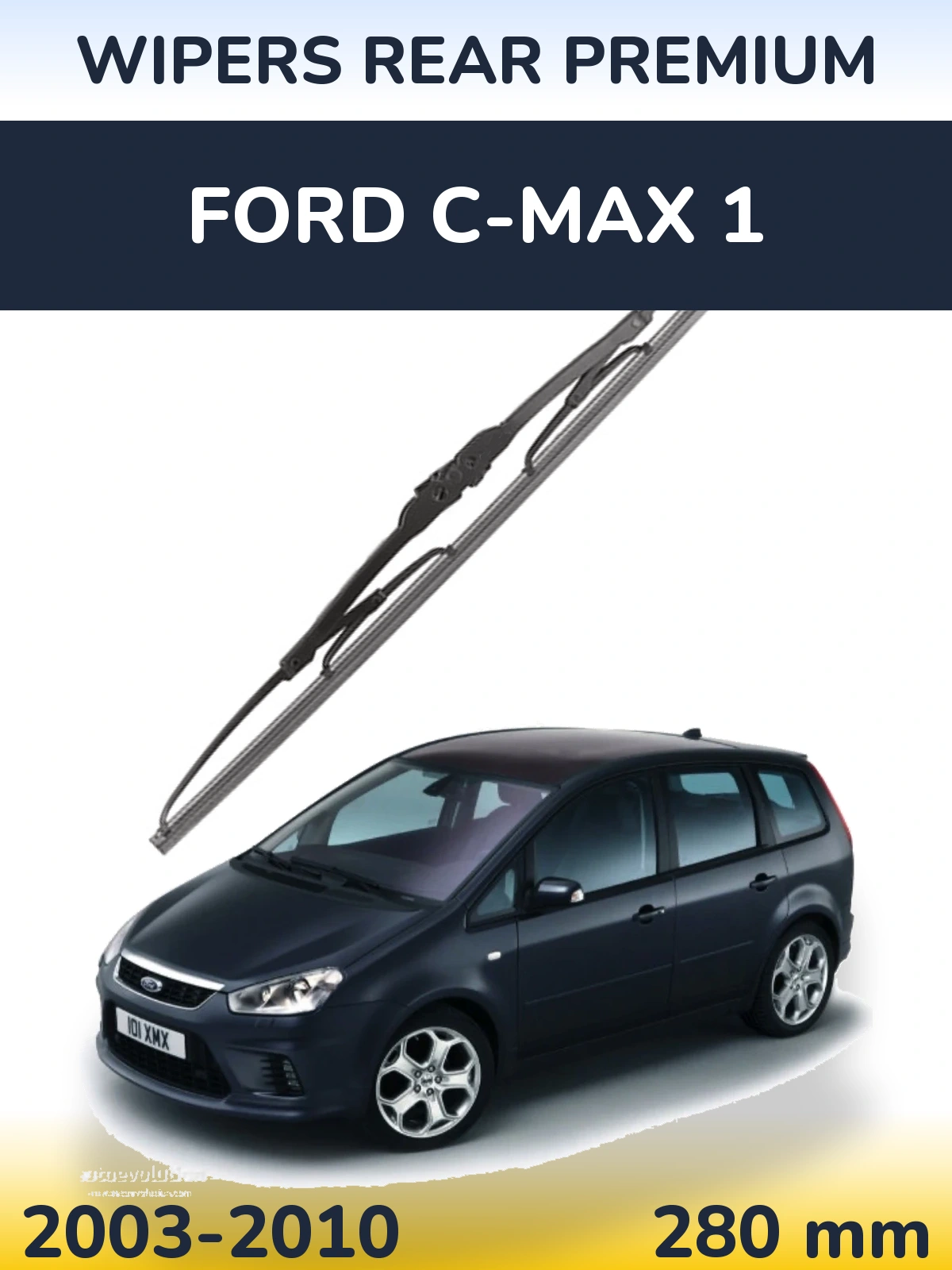 Задний дворник WIPERS REAR PREMIUM 280 мм для Ford C-MAX 1 2003-2010