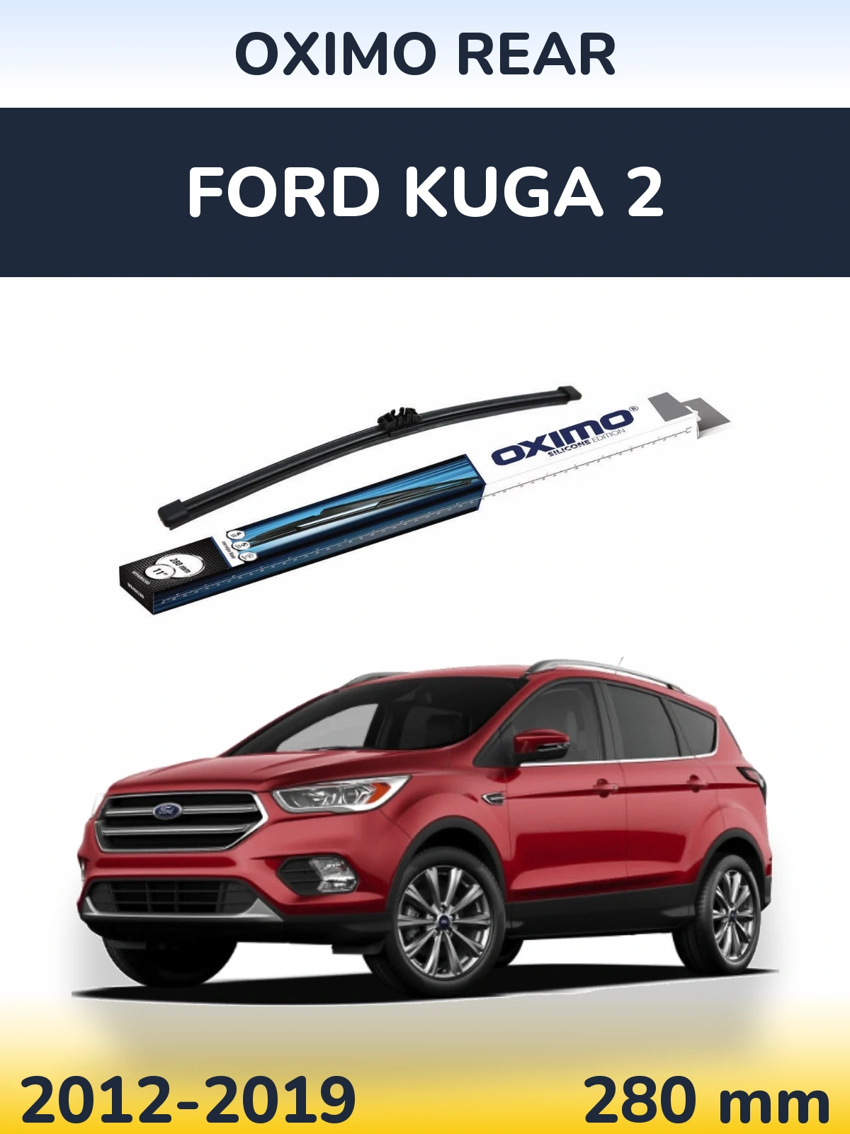 Tylna wycieraczka Oximo Rear 280 mm do Ford Kuga 2 2012-2019