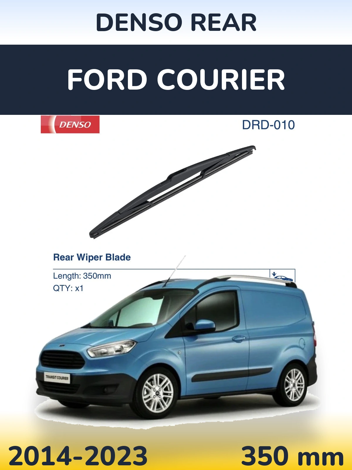 Задний дворник Denso Rear 350 мм для Ford Courier 2014-2023