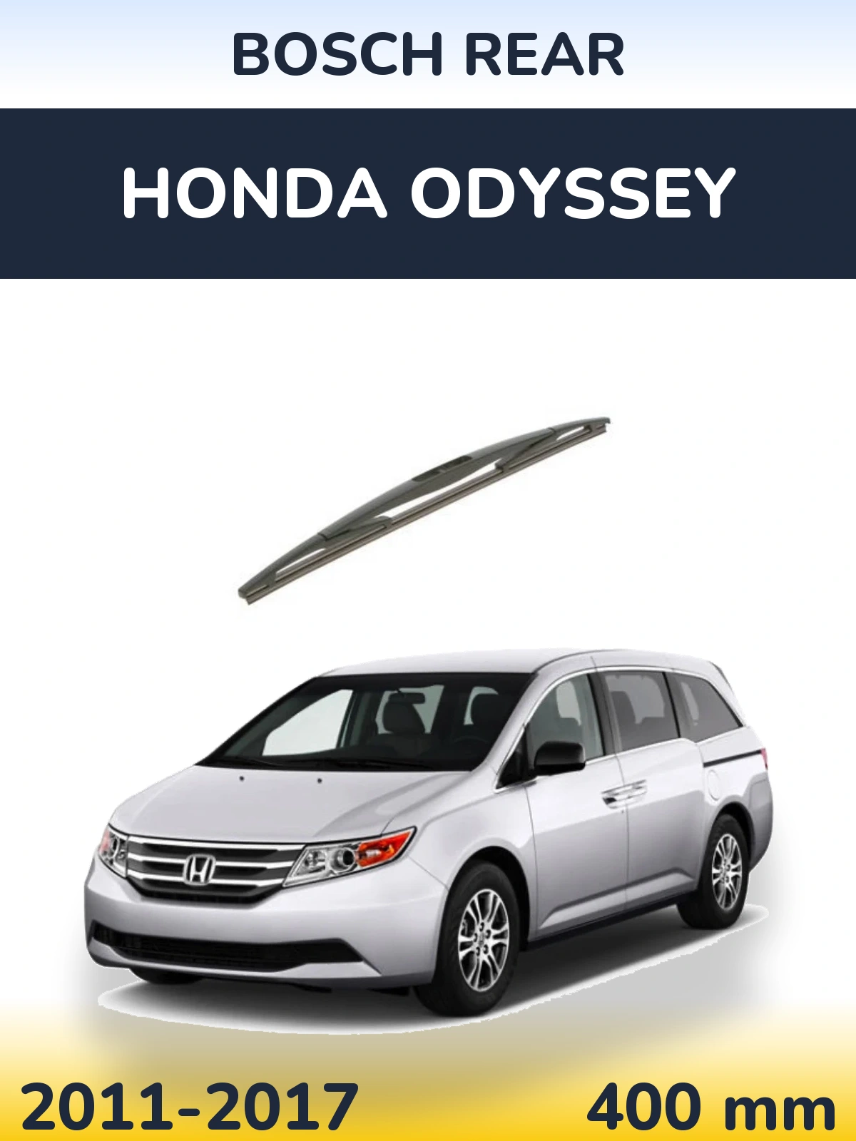 Tylna wycieraczka BOSCH Rear 400 mm do Honda Odyssey 4 2011-2017