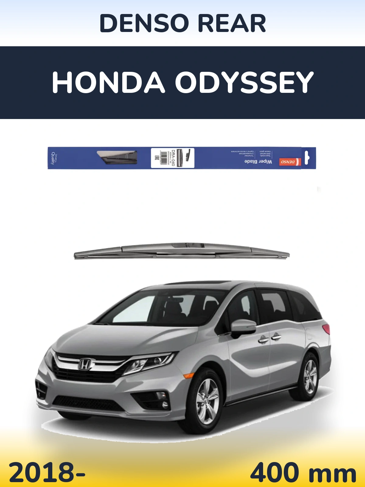 Tylna wycieraczka Denso Rear 400 mm do Honda Odyssey 5 2018-2026