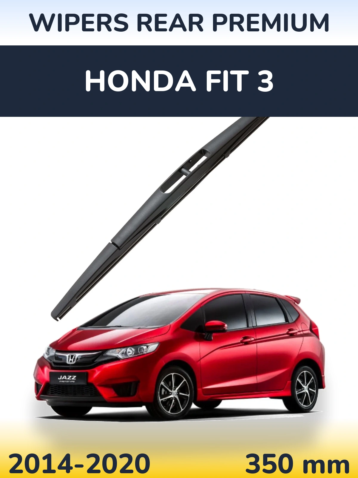 Tylna wycieraczka WIPERS REAR PREMIUM 350 mm do Honda Fit 3 2014-2020