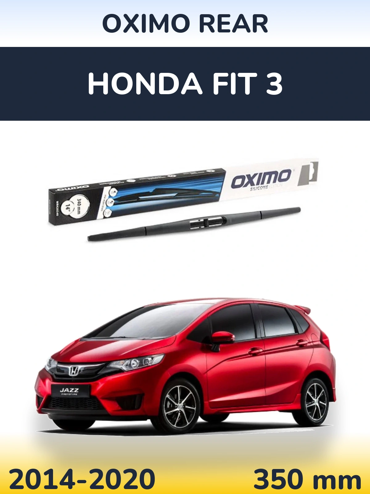 Tylna wycieraczka Oximo Rear 350 mm do Honda Fit 3 2014-2020