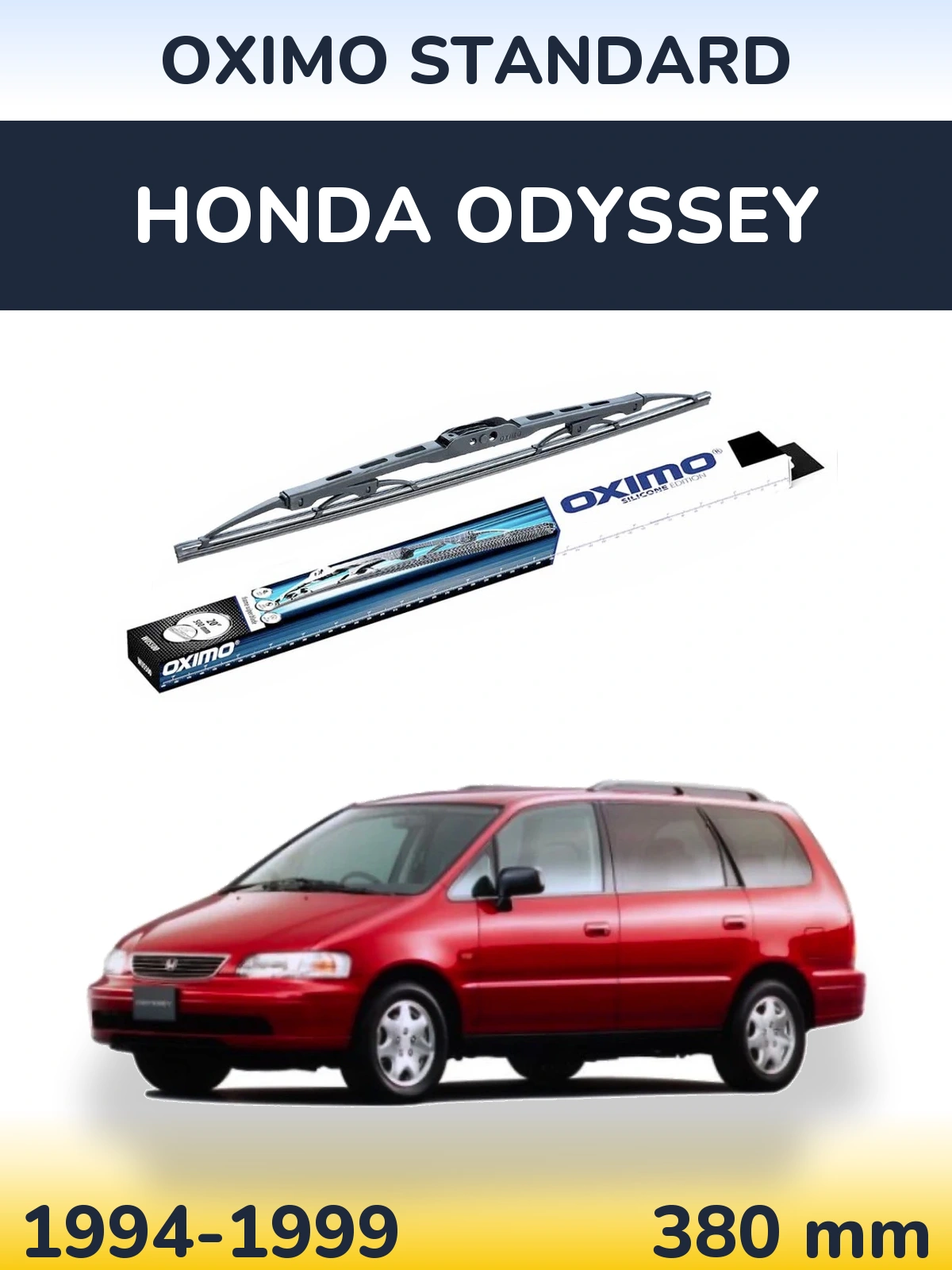 Tylna wycieraczka Oximo Standard 375 mm do Honda Odyssey 1 1994-1999