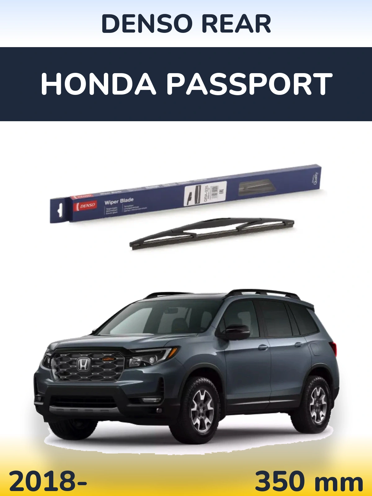 Tylna wycieraczka Denso Rear 350 mm do Honda Passport 2018-2026