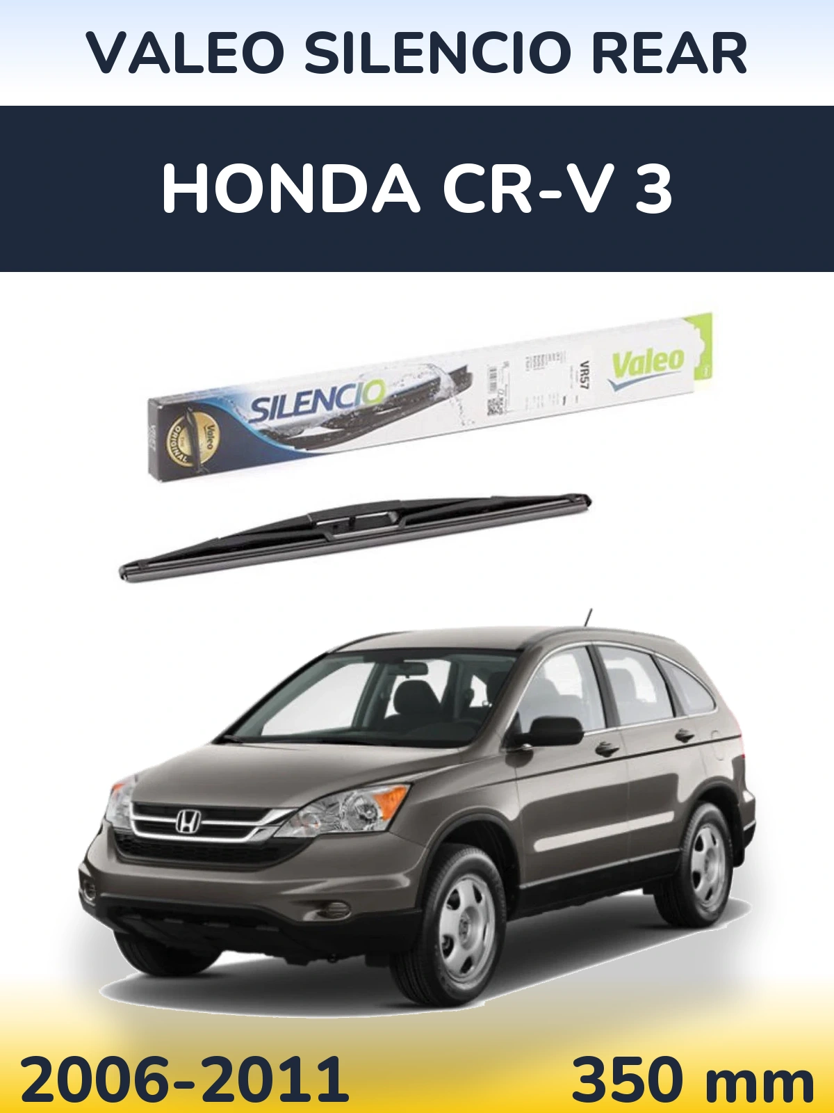 Tylna wycieraczka Valeo Silencio Rear 345 mm do Honda CR-V 3 2006-2011