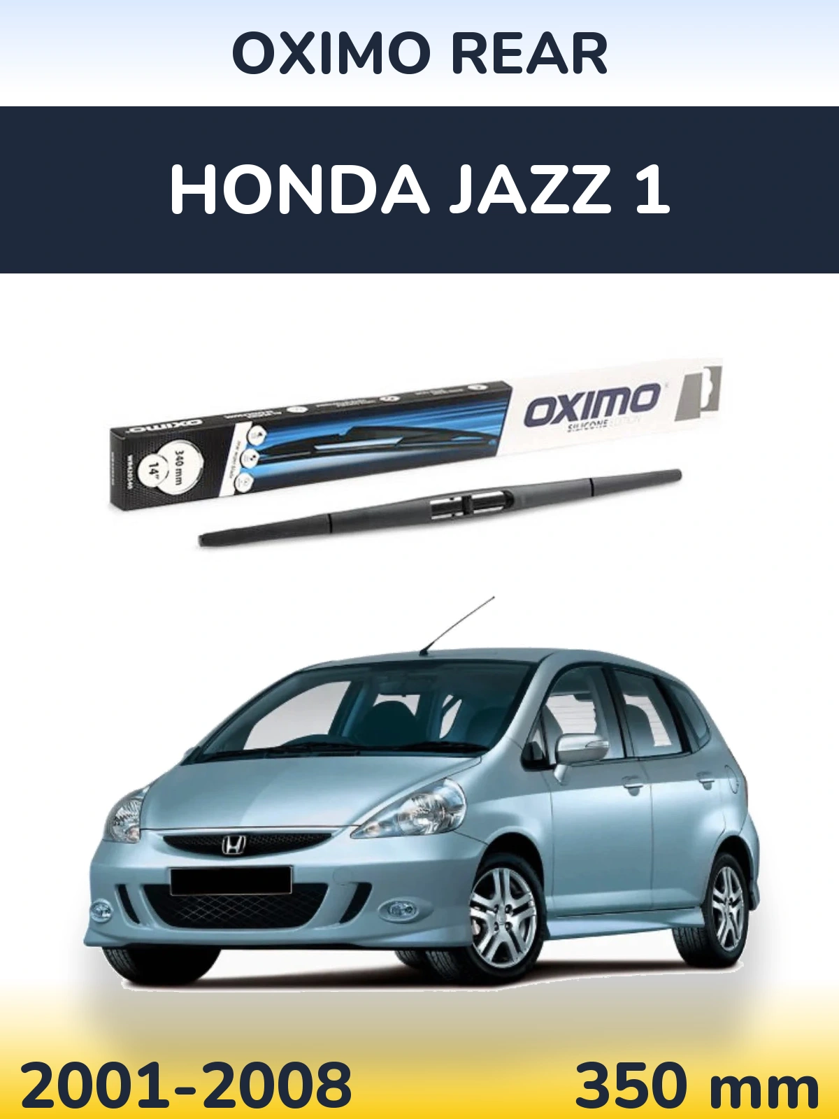 Tylna wycieraczka Oximo Rear 350 mm do Honda Jazz 1 2001-2008