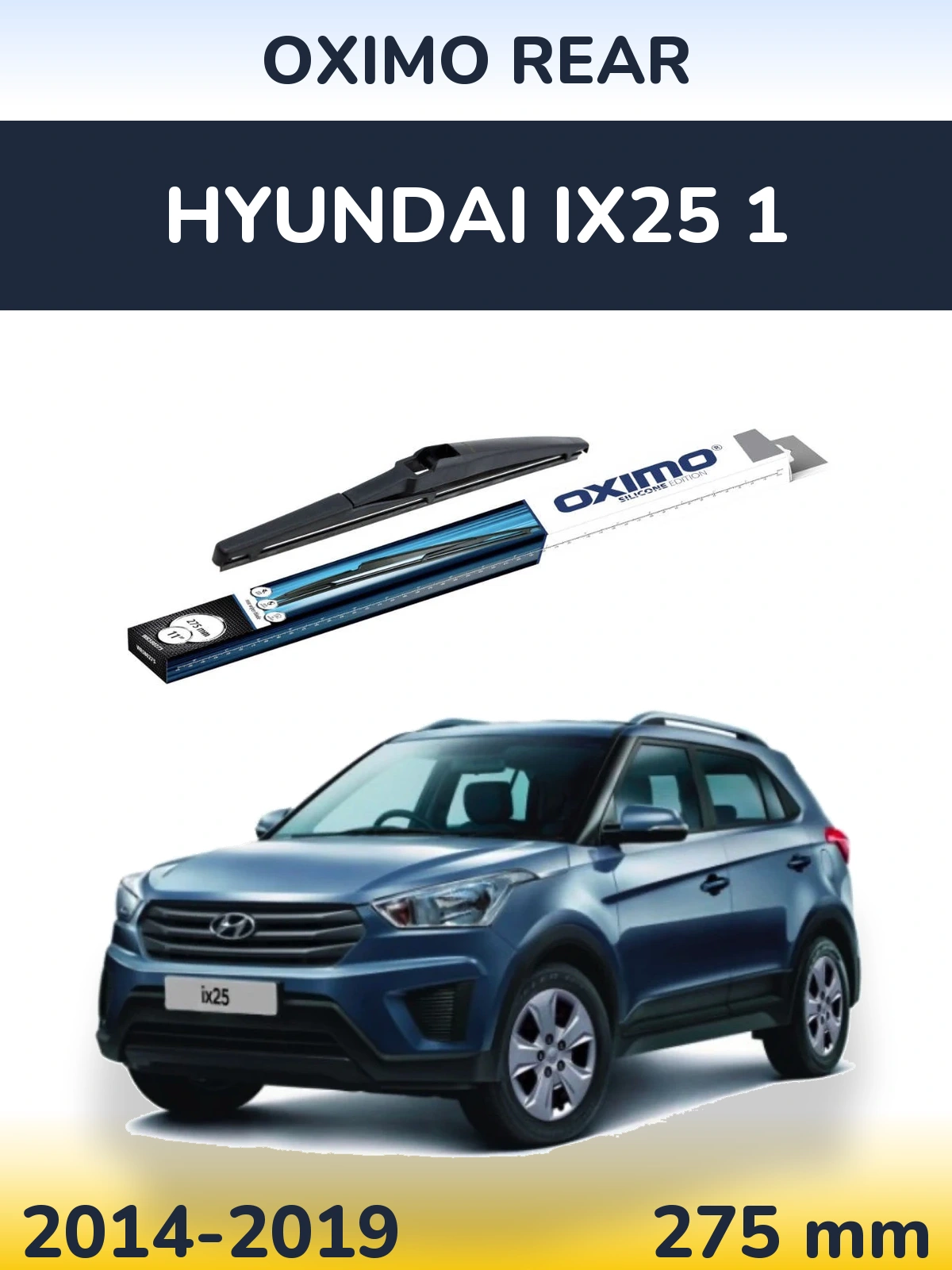 Rear wiper blade Oximo Rear 280 mm for Hyundai ix25 1 2014-2019