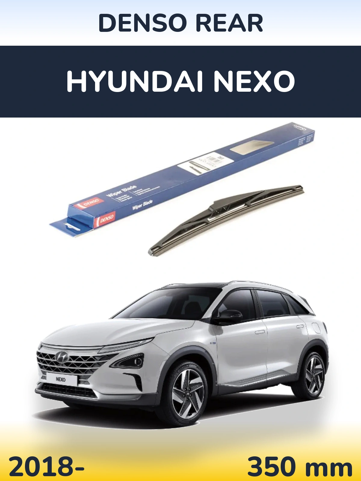 Tylna wycieraczka Denso Rear 350 mm do Hyundai Nexo 2018-2026