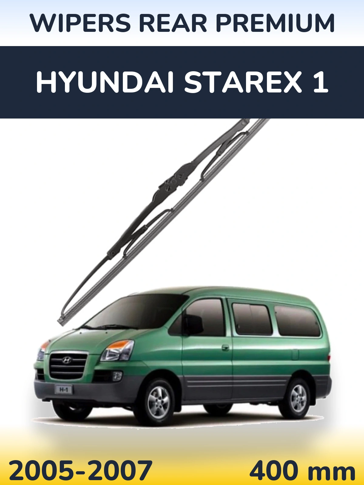 Задний дворник WIPERS REAR PREMIUM 400 мм для Hyundai Starex 1 2005-2007