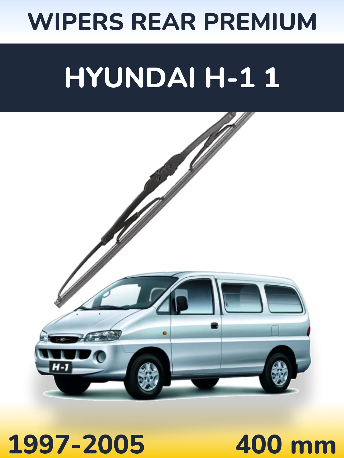 Tylna wycieraczka WIPERS REAR PREMIUM 400 mm do Hyundai H-1 1 1997-2005