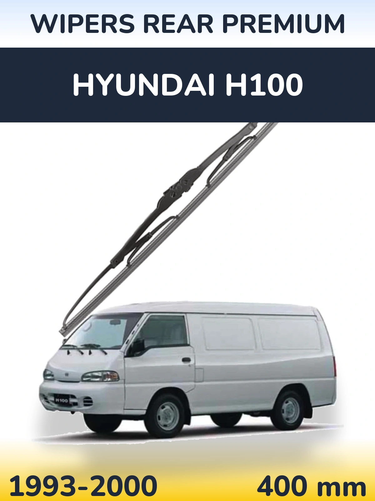 Tylna wycieraczka WIPERS REAR PREMIUM 400 mm do Hyundai H100 1993-2000