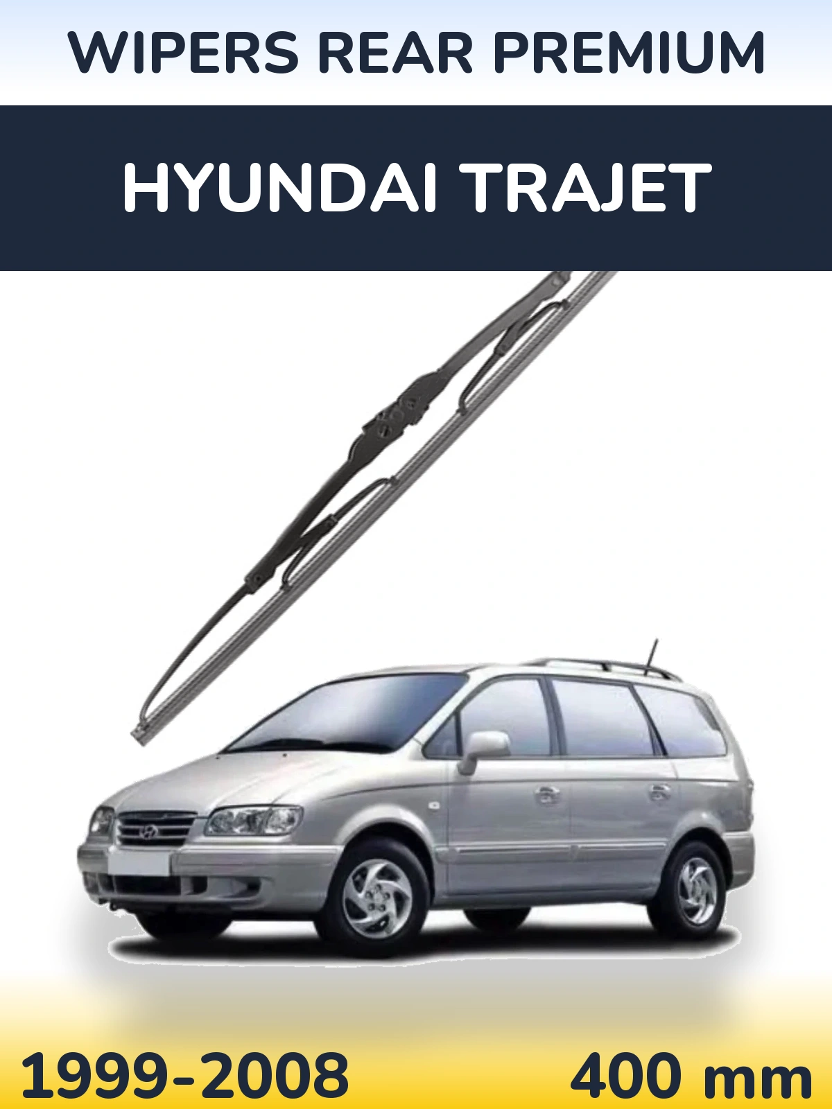 Задний дворник WIPERS REAR PREMIUM 400 мм для Hyundai Trajet 1999-2008