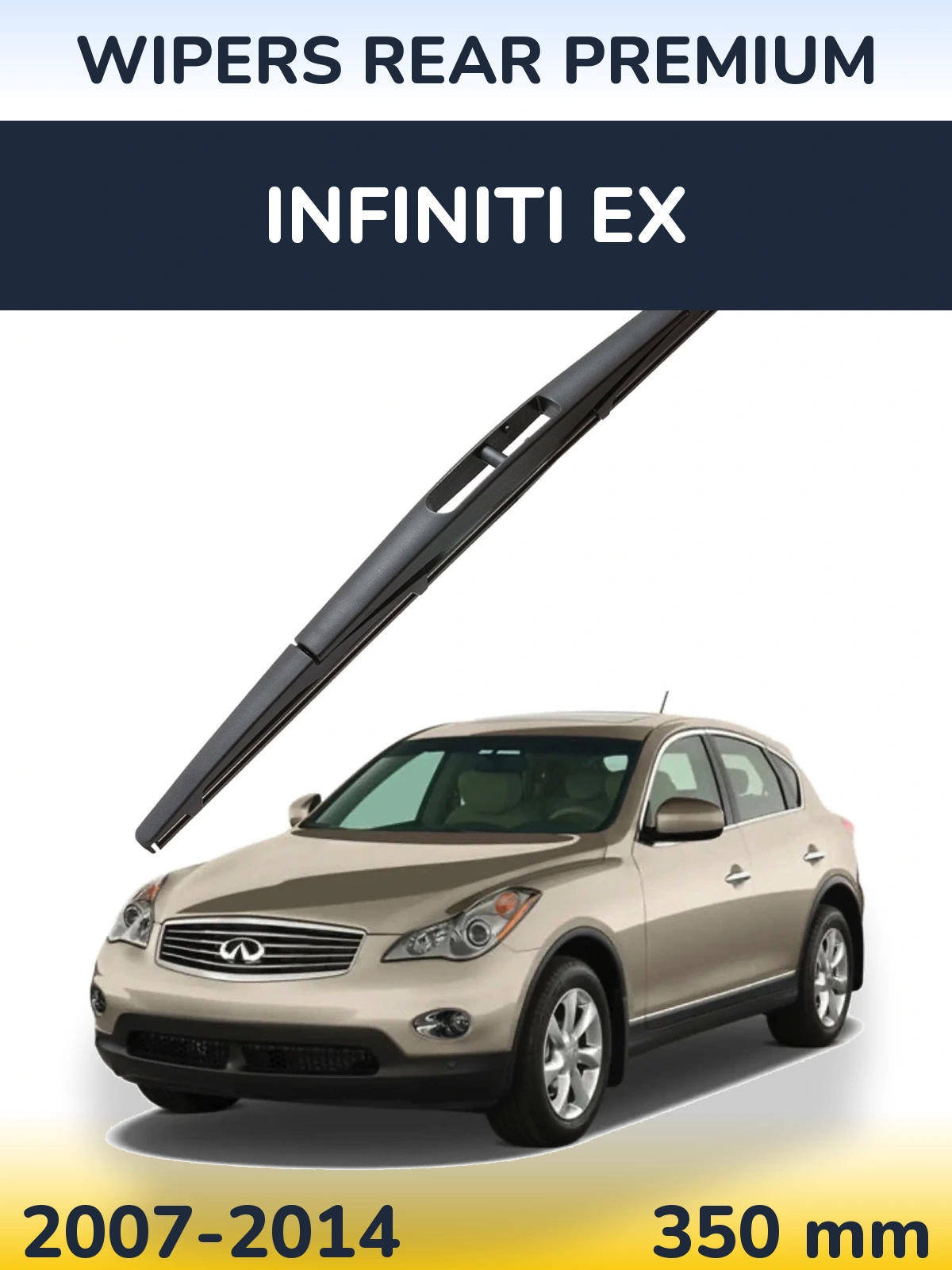 Tylna wycieraczka WIPERS REAR PREMIUM 350 mm do Infiniti EX 2007-2014