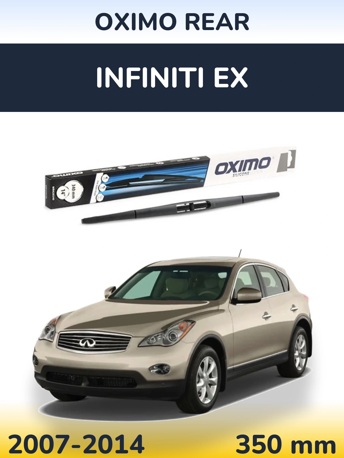 Tylna wycieraczka Oximo Rear 350 mm do Infiniti EX 2007-2014