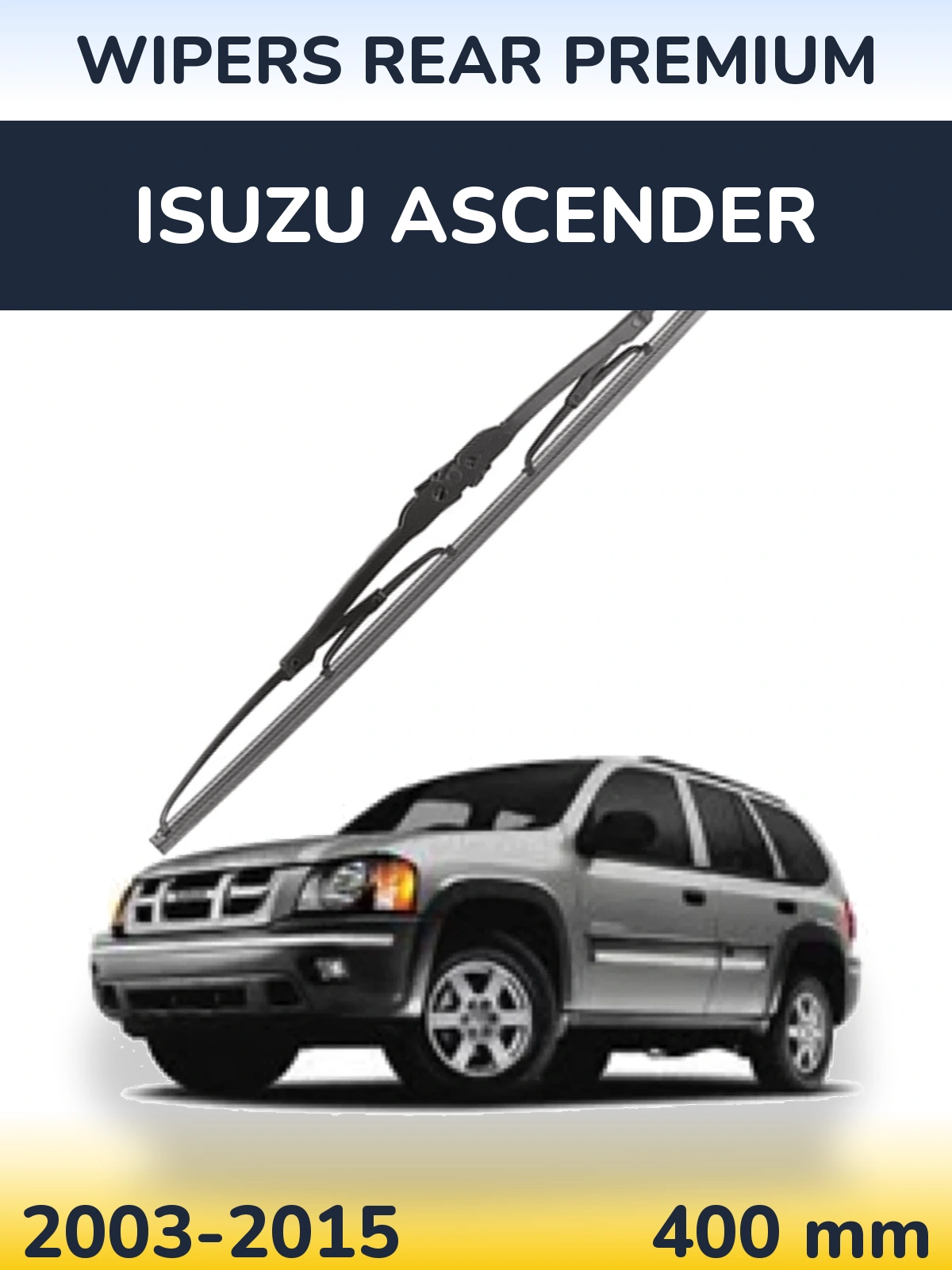 Задний дворник WIPERS REAR PREMIUM 400 мм для Isuzu Ascender 2003-2015