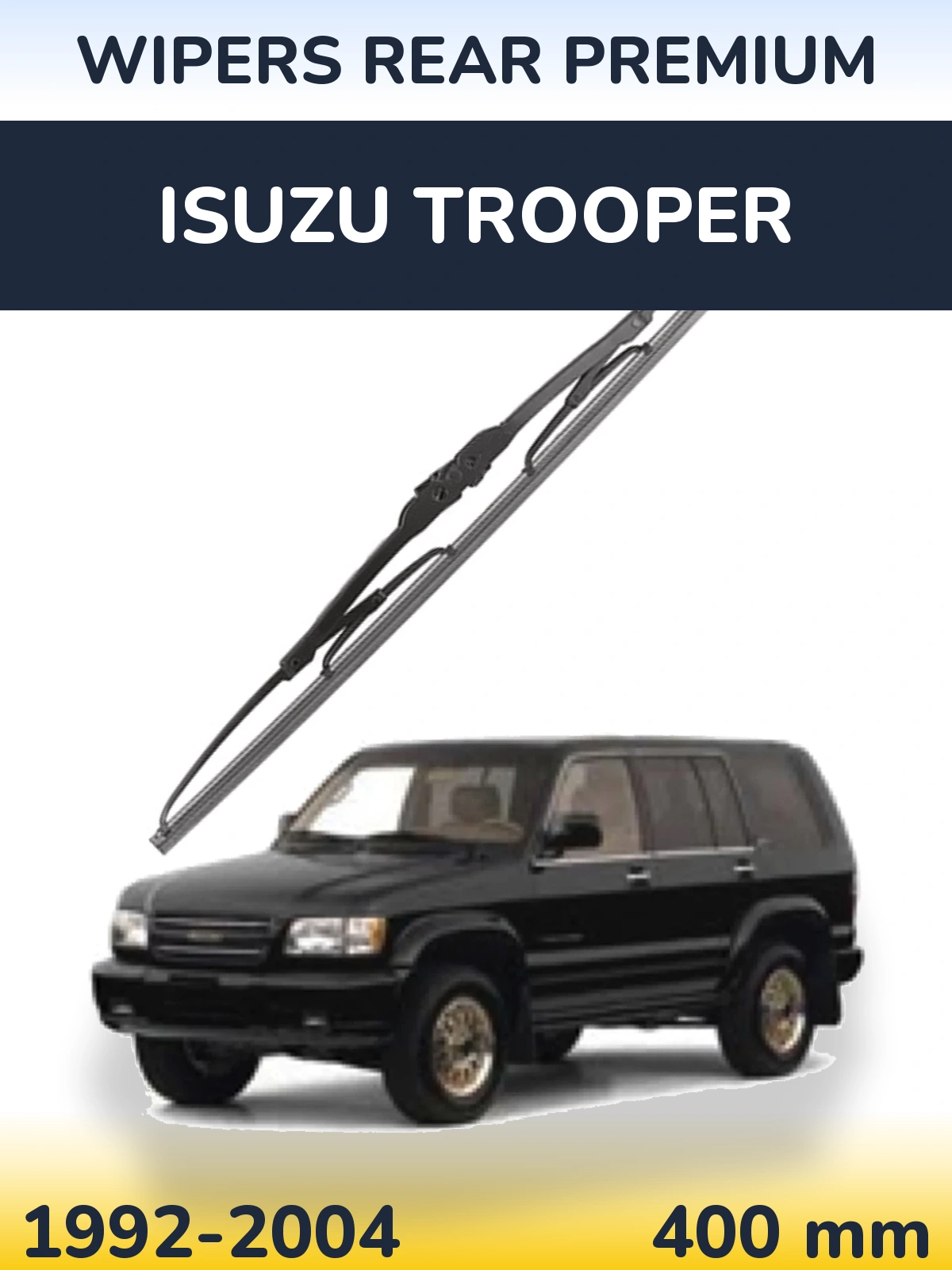 Задний дворник WIPERS REAR PREMIUM 400 мм для Isuzu Trooper 1992-2004