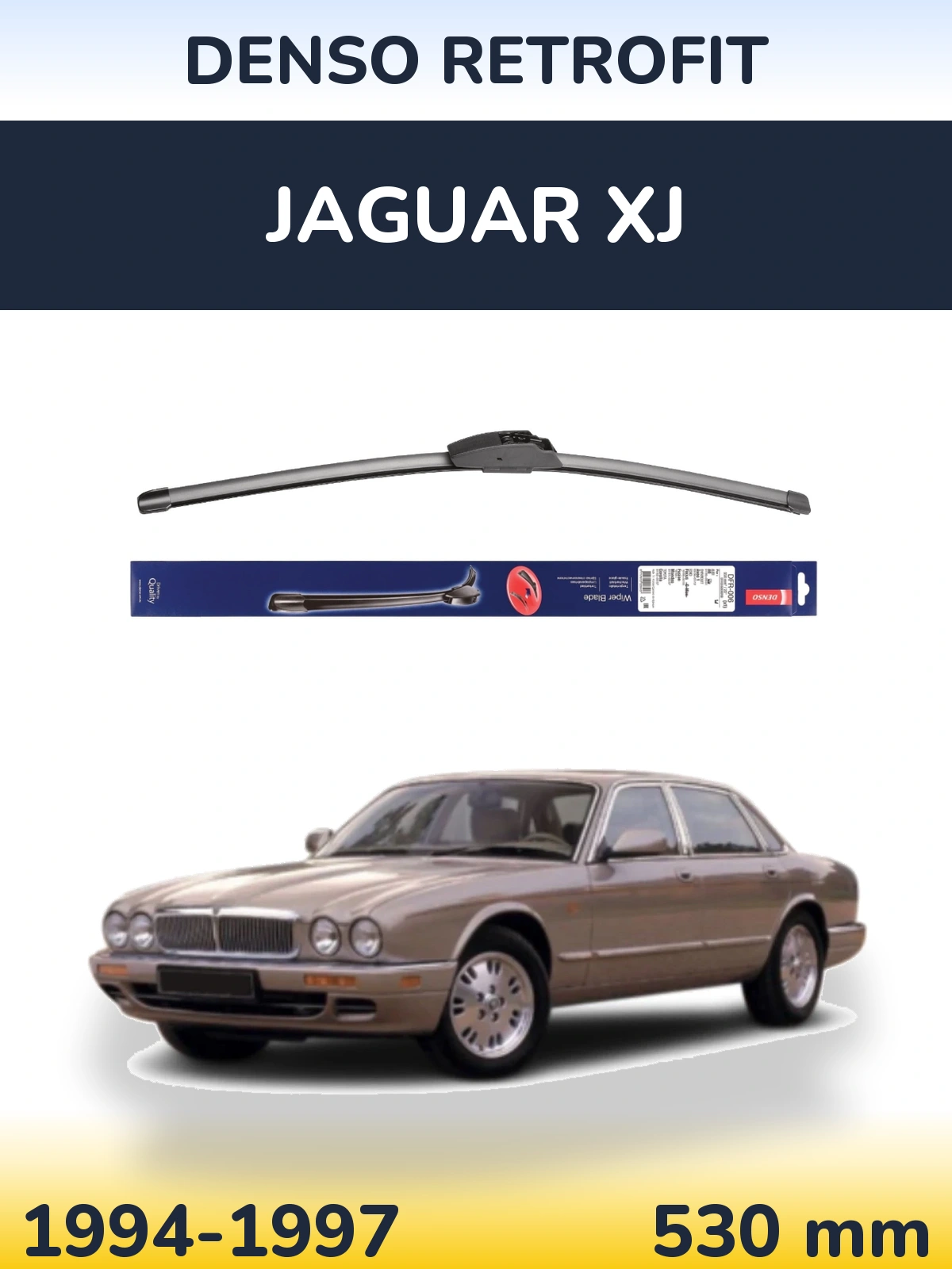 Przednia wycieraczka Denso Retrofit 530 mm do Jaguar XJ 1994-1997