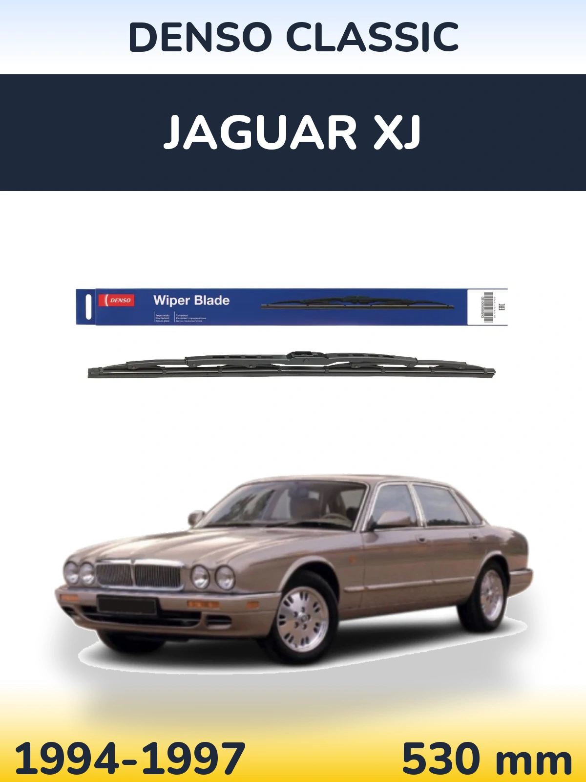 Przednia wycieraczka Denso Classic 530 mm do Jaguar XJ 1994-1997