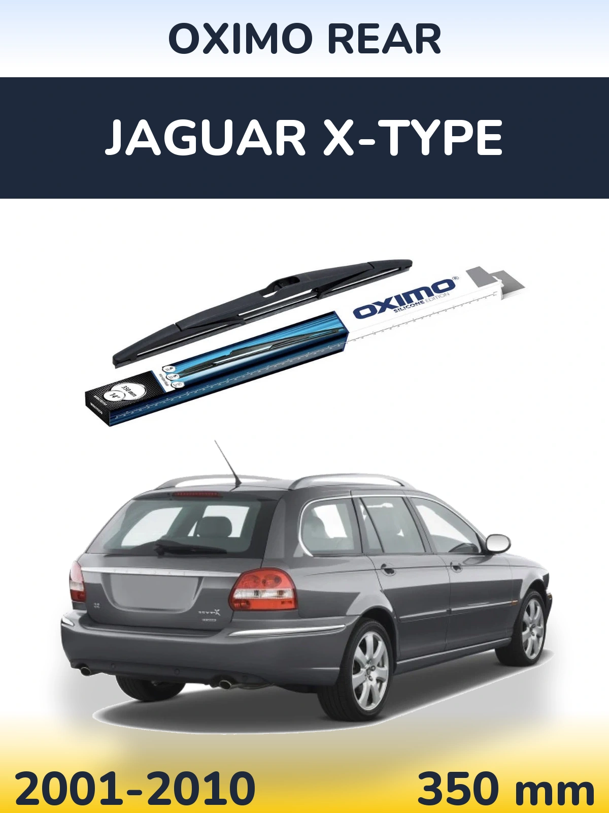 Rear wiper blade Oximo Rear 350 mm for Jaguar X-Typee 2001-2010