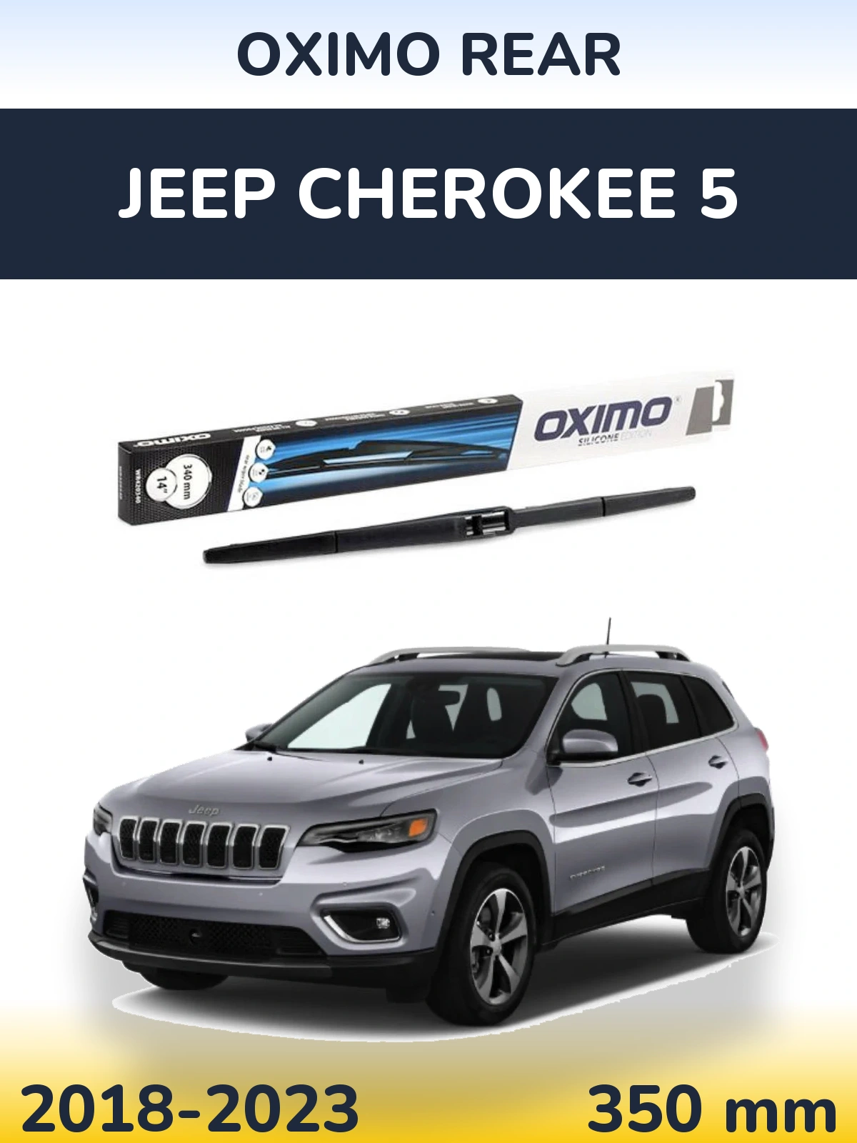 Tylna wycieraczka Oximo Rear 350 mm do Jeep Cherokee 5 2018-2023