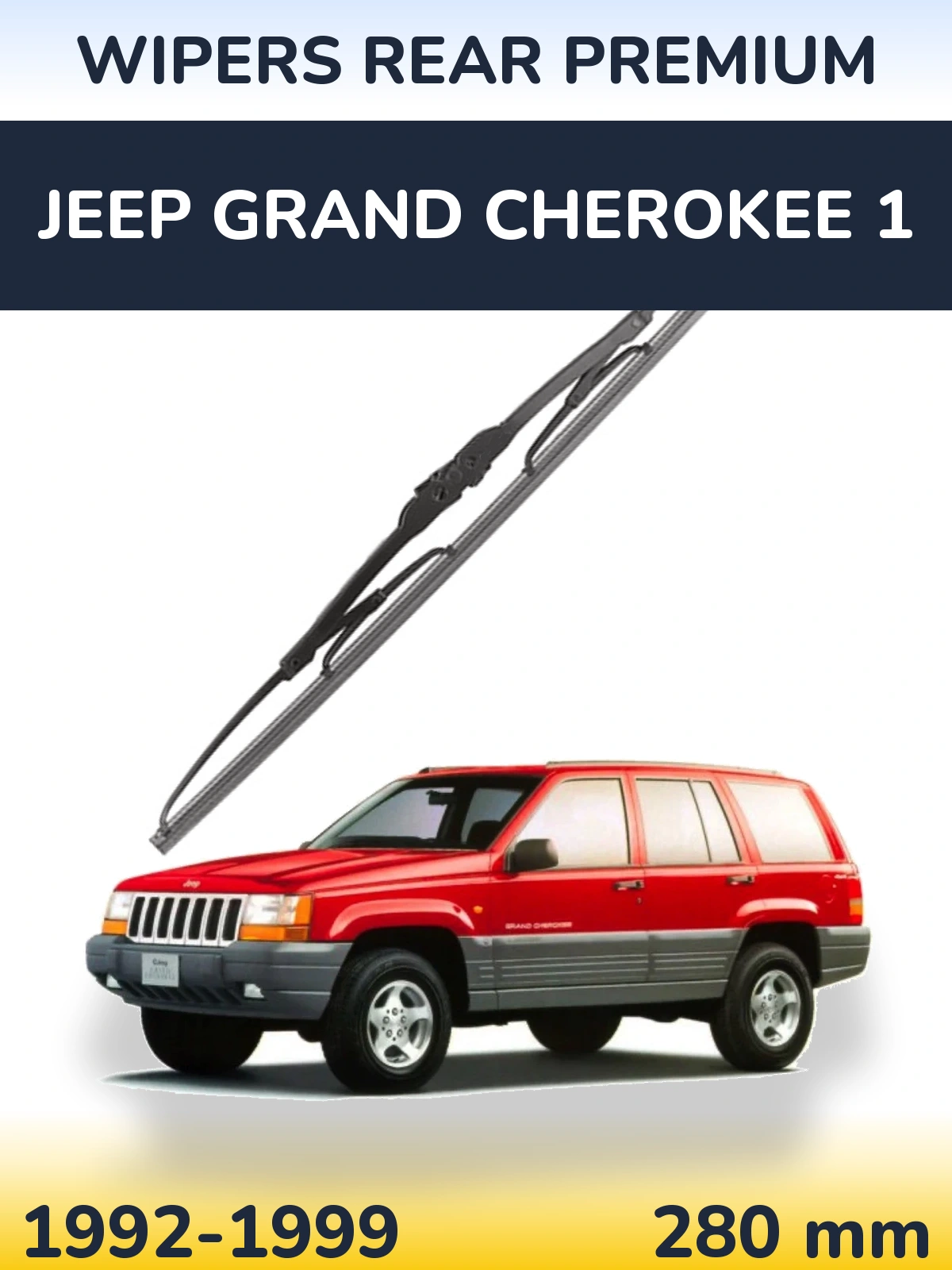 Задний дворник WIPERS REAR PREMIUM 280 мм для Jeep Grand Cherokee 1 1992-1999
