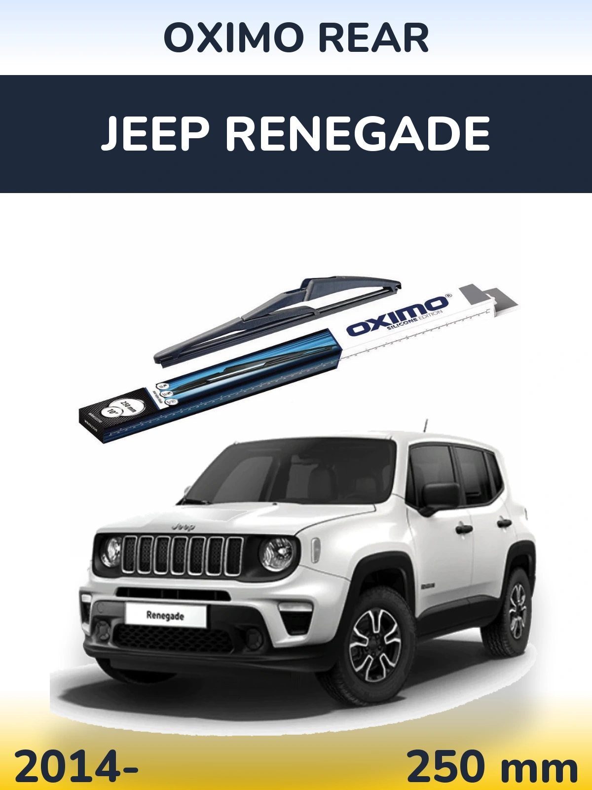 Tylna wycieraczka Oximo Rear 250 mm do Jeep Renegade 2014-2026