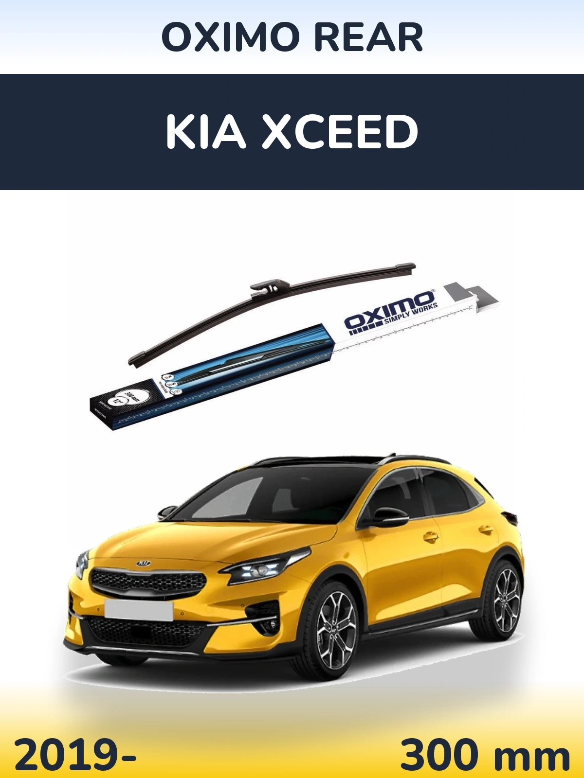 Tylna wycieraczka Oximo Rear 300 mm do KIA XCeed 2019-2026
