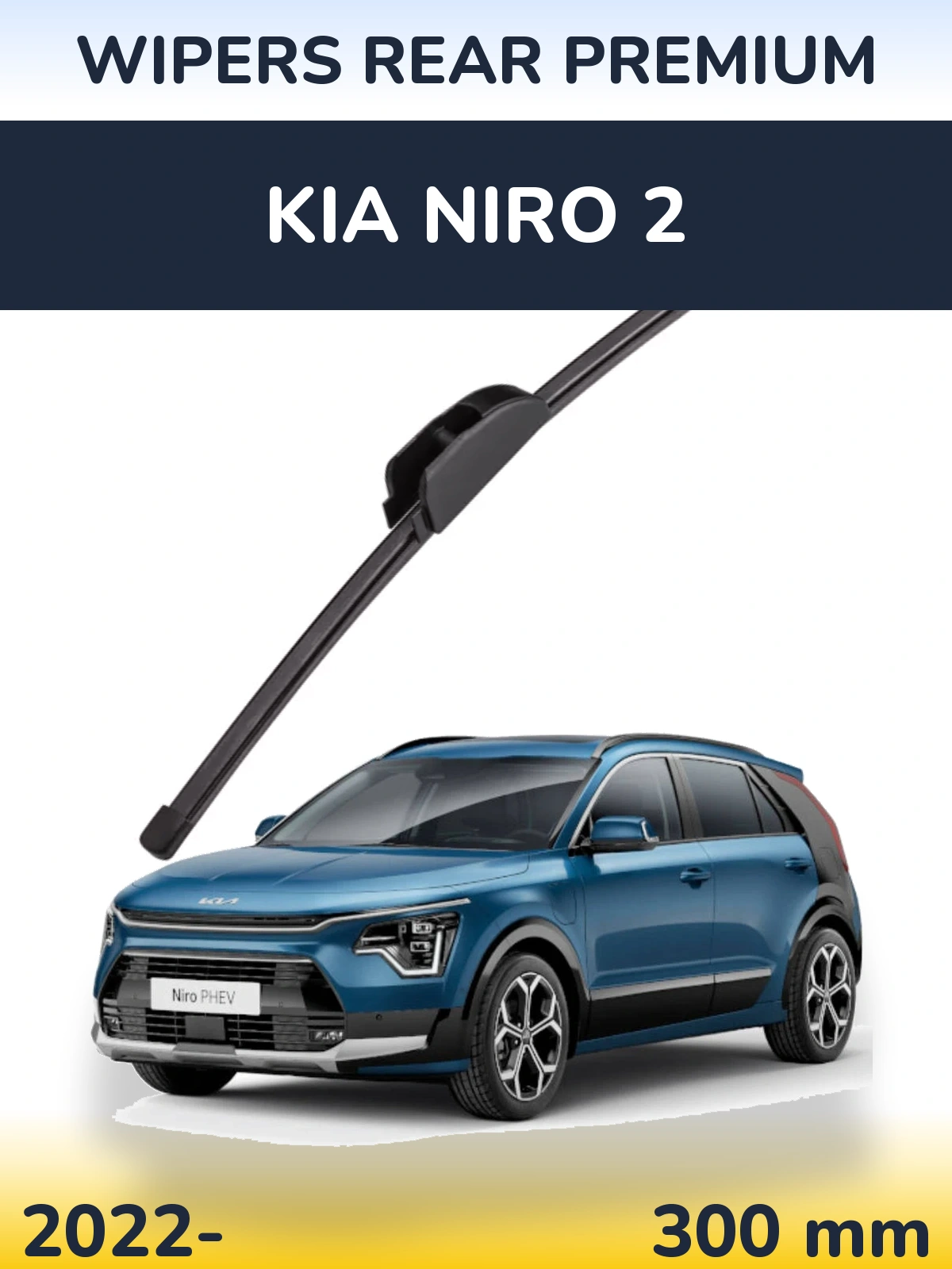 Tylna wycieraczka WIPERS REAR PREMIUM 300 mm do KIA Niro 2 2022-2026
