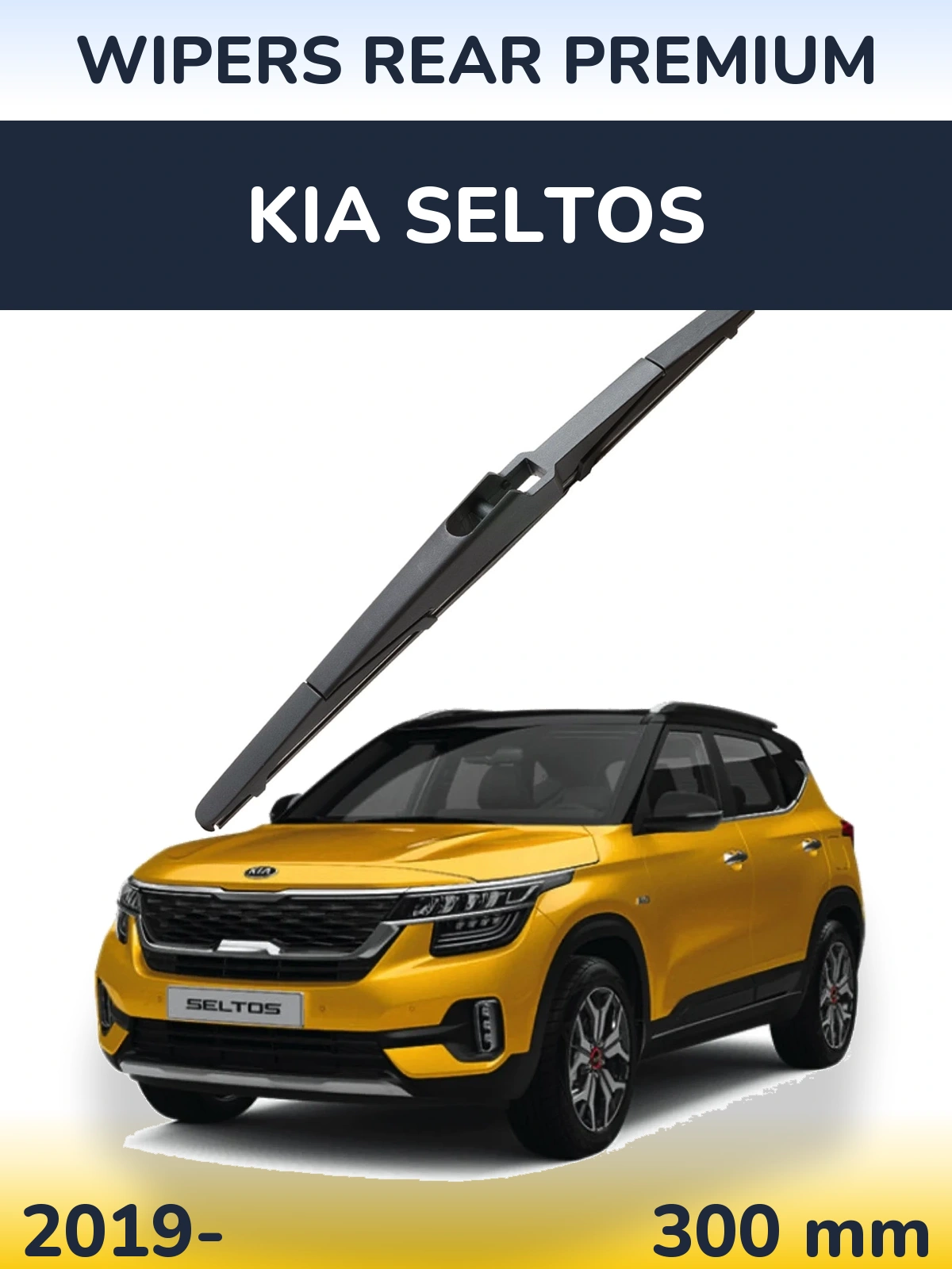 Tylna wycieraczka WIPERS REAR PREMIUM 300 mm do KIA Seltos 2019-2026