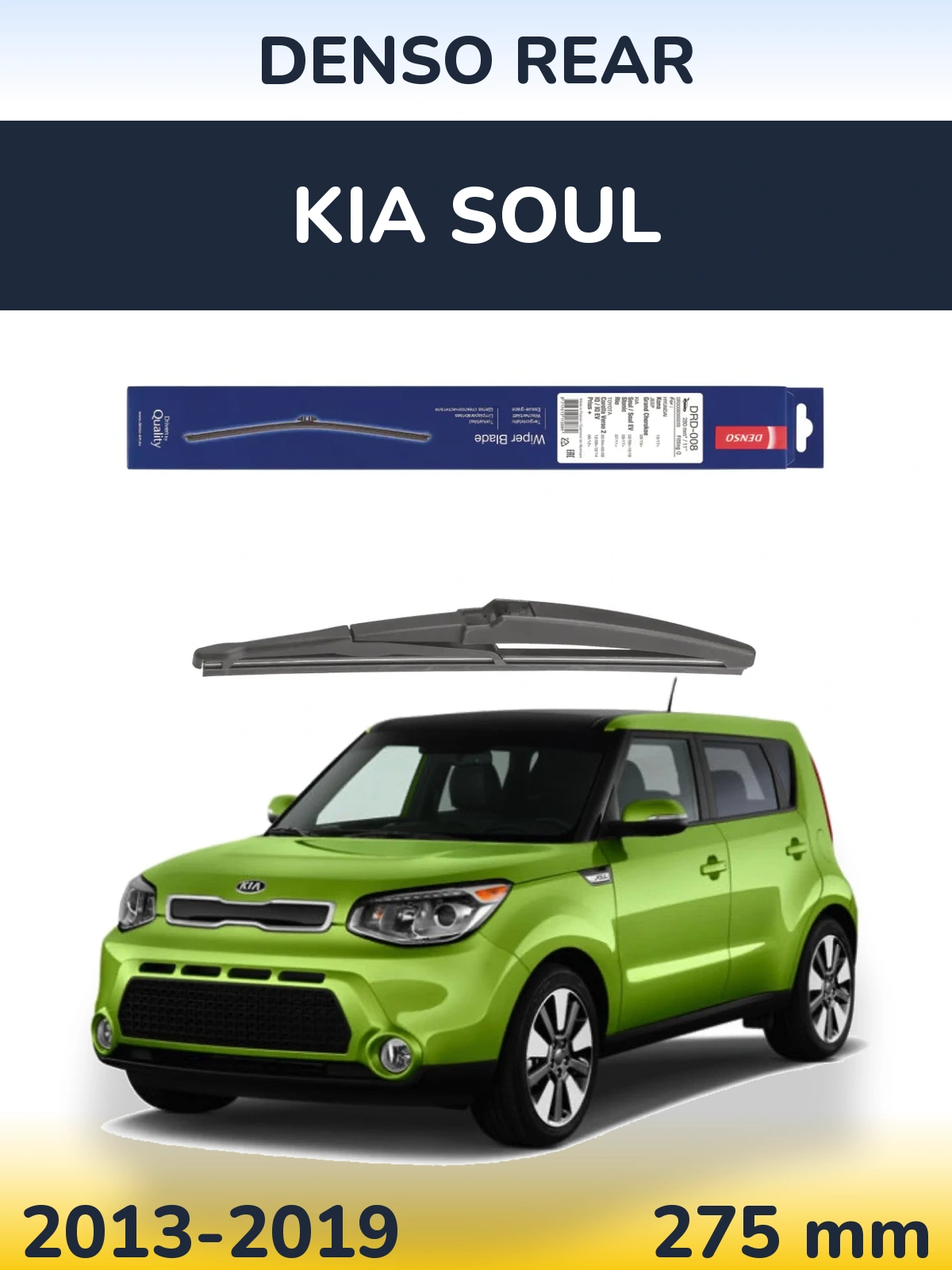 Tylna wycieraczka Denso Rear 280 mm do KIA Soul 2013-2019