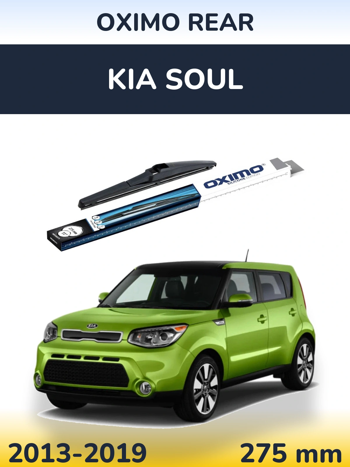 Tylna wycieraczka Oximo Rear 280 mm do KIA Soul 2013-2019
