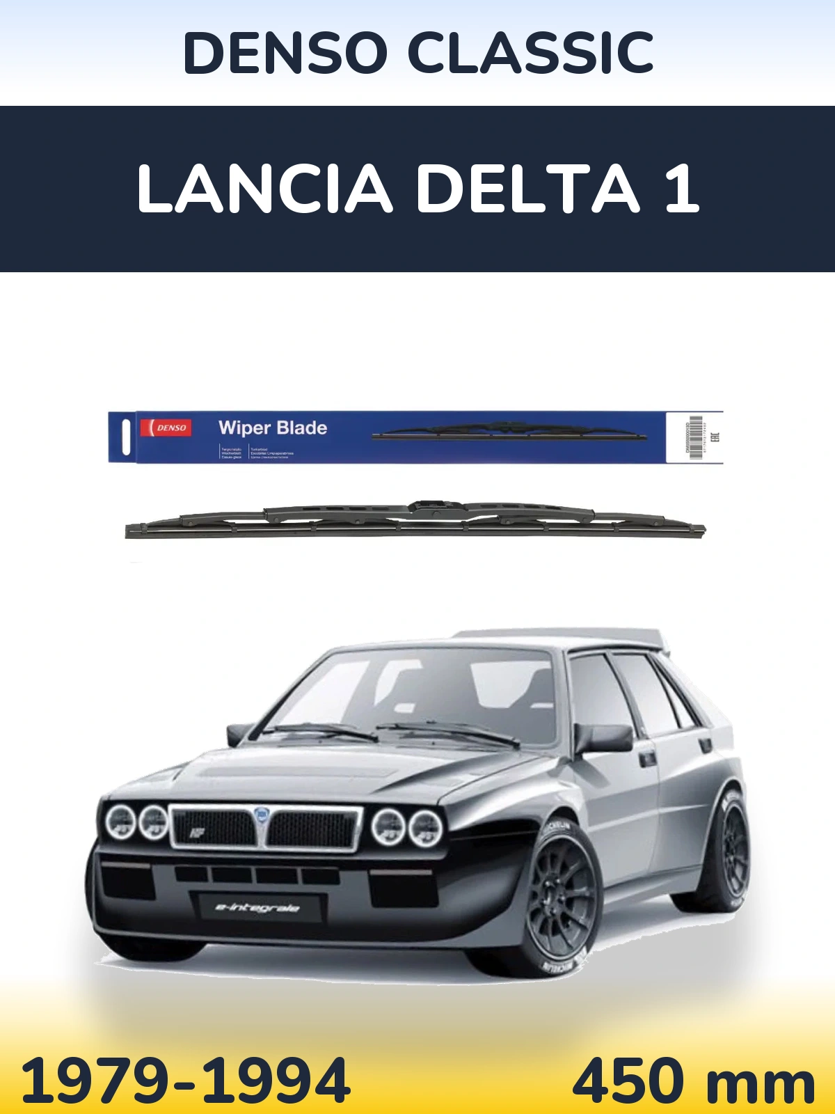 Tylna wycieraczka Denso Classic 450 mm do Lancia Delta 1 1979-1994