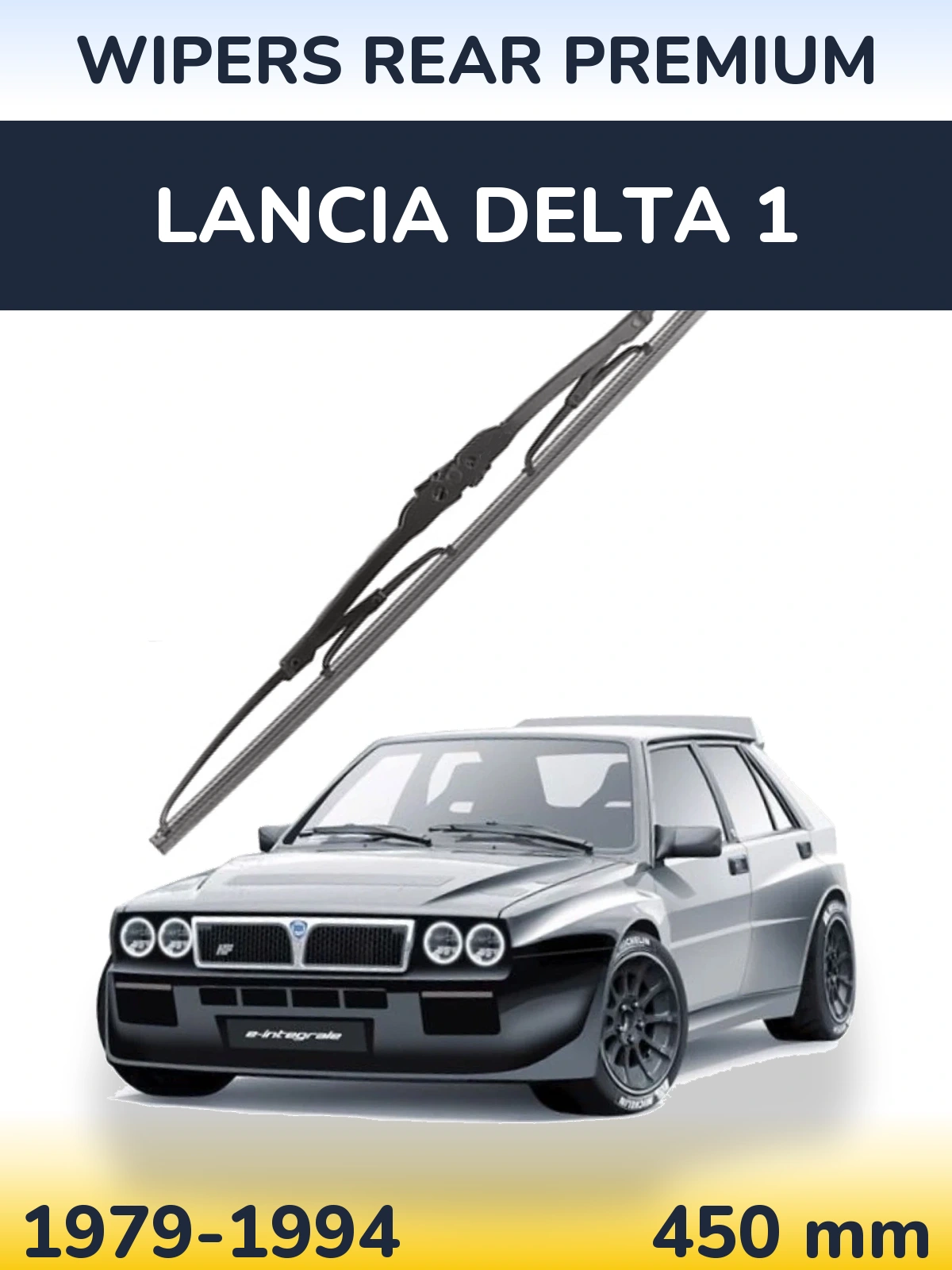 Задний дворник WIPERS REAR PREMIUM 450 мм для Lancia Delta 1 1979-1994
