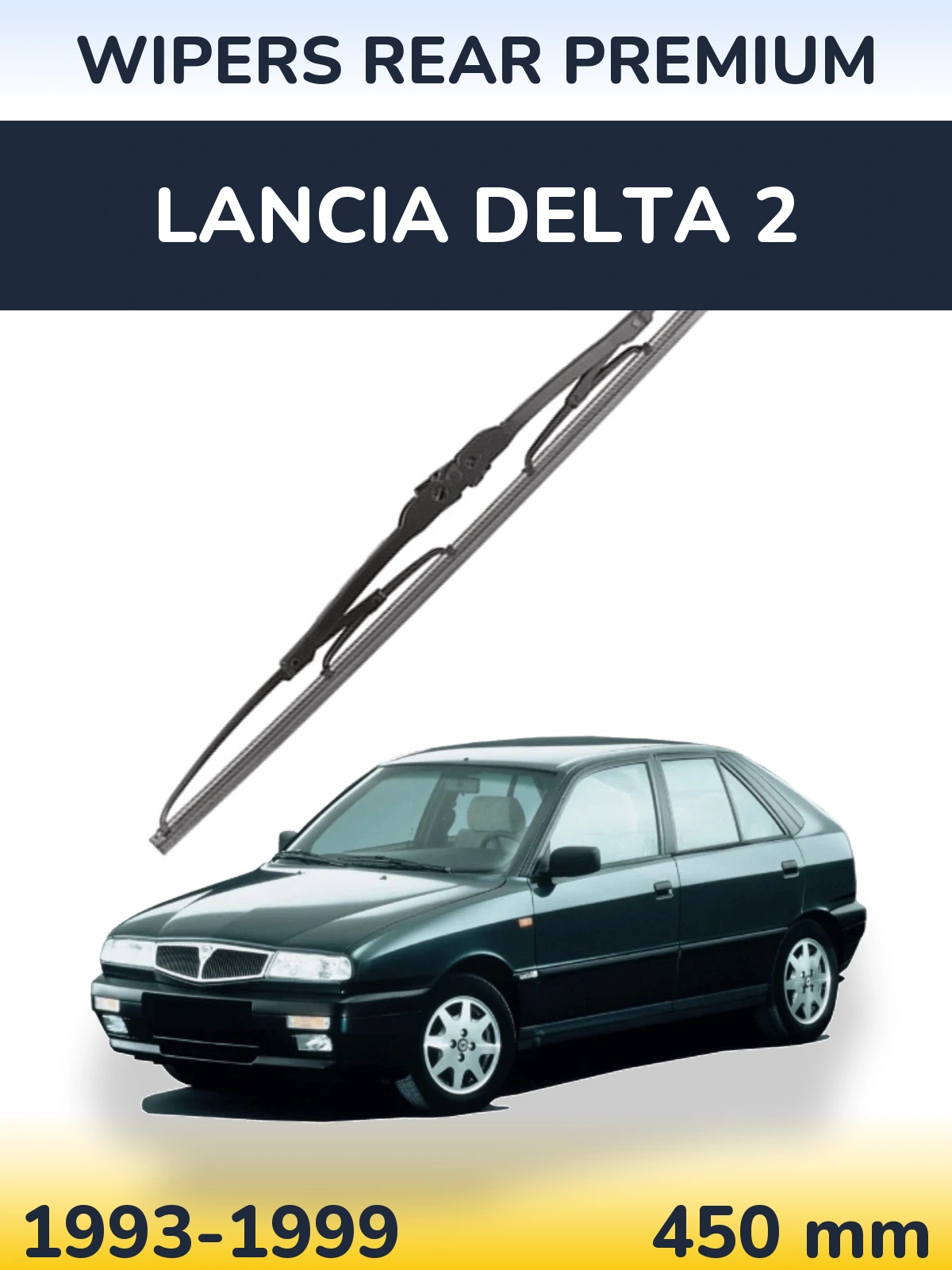 Tylna wycieraczka WIPERS REAR PREMIUM 450 mm do Lancia Delta 2 1993-1999