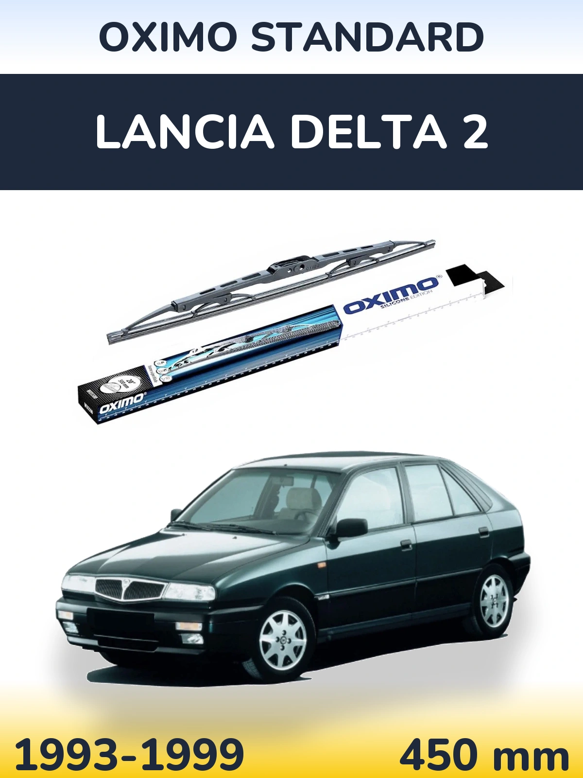 Tylna wycieraczka Oximo Standard 450 mm do Lancia Delta 2 1993-1999