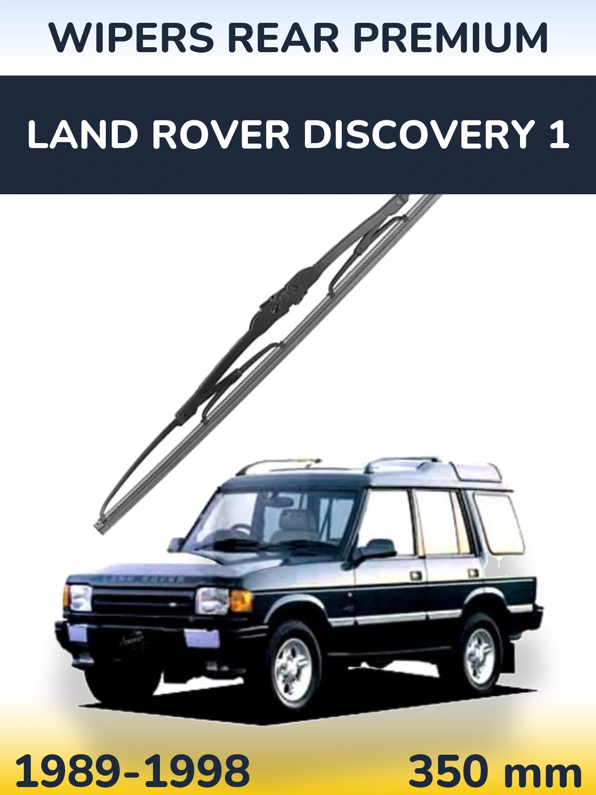 Rear wiper blade WIPERS REAR PREMIUM 350 mm for Land Rover Discovery 1 1989-1998