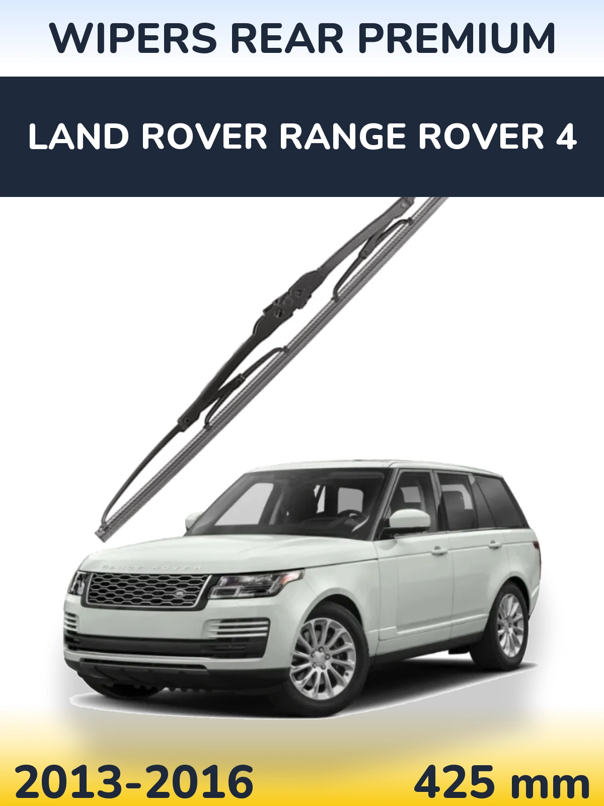 Rear wiper blade WIPERS REAR PREMIUM 430 mm for Land Rover Range Rover 4 2013-2016