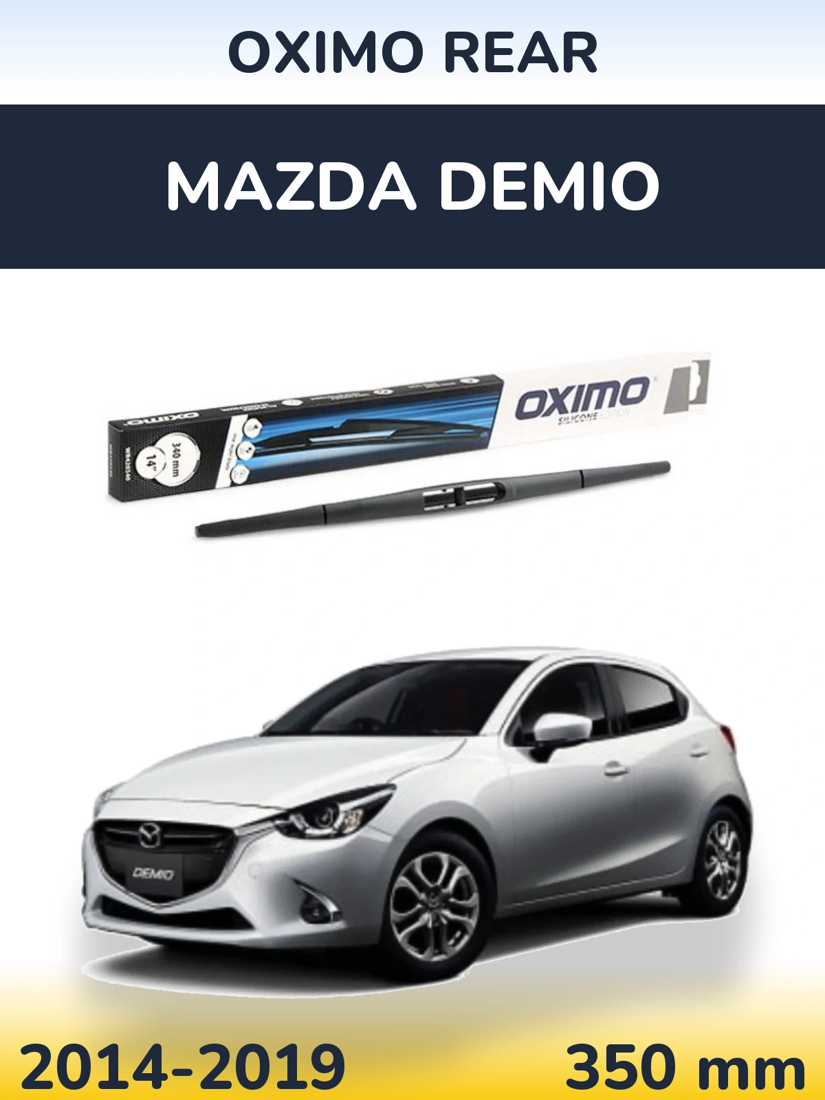 Tylna wycieraczka Oximo Rear 350 mm do Mazda Demio 2014-2019