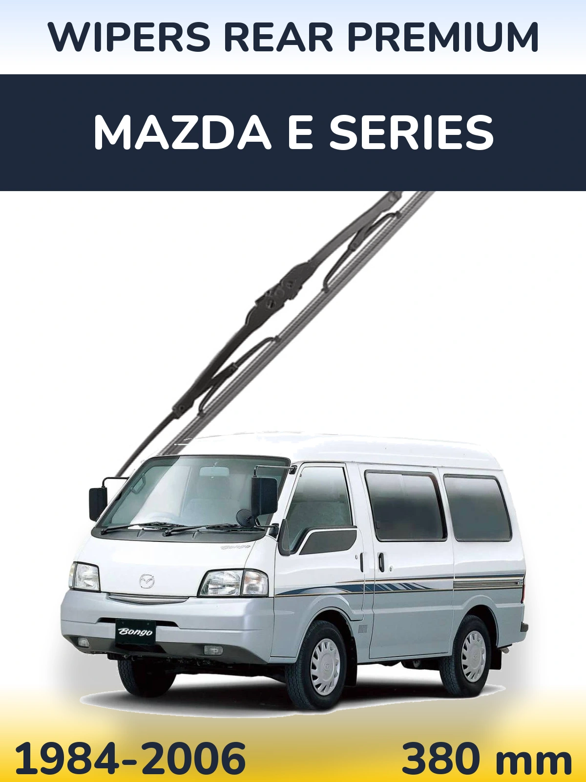 Задний дворник WIPERS REAR PREMIUM 380 мм для Mazda E Series 1984-2006