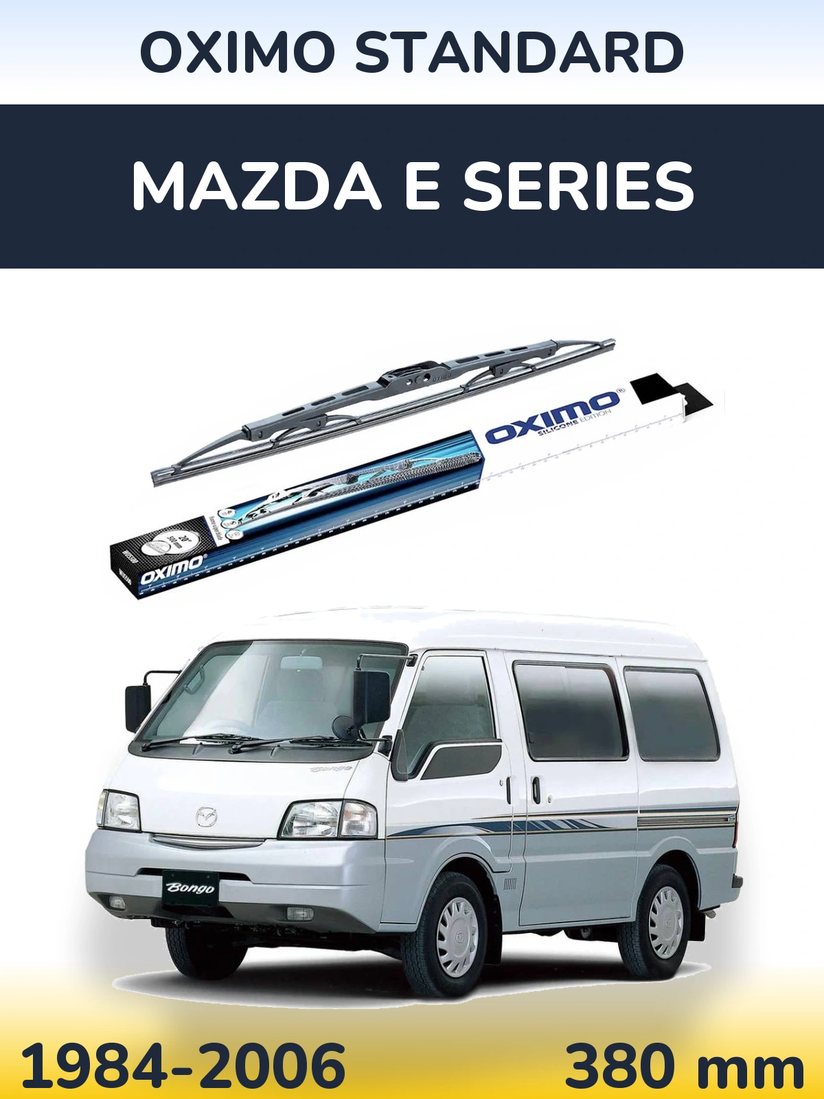 Tylna wycieraczka Oximo Standard 375 mm do Mazda E Series 1984-2006