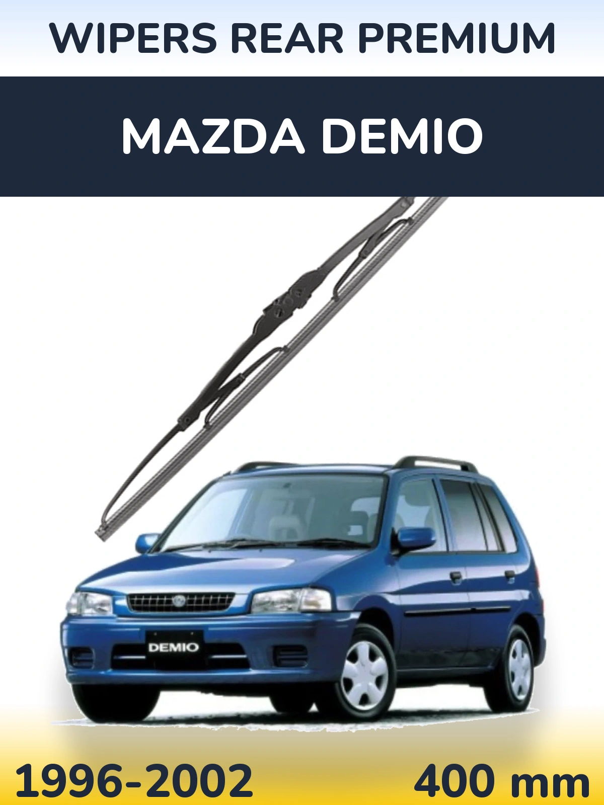 Задний дворник WIPERS REAR PREMIUM 400 мм для Mazda Demio 1996-2002
