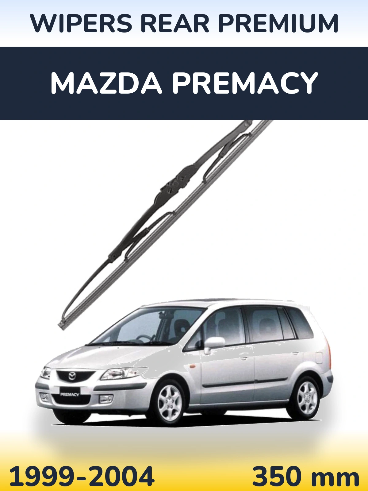 Задний дворник WIPERS REAR PREMIUM 350 мм для Mazda Premacy 1999-2004